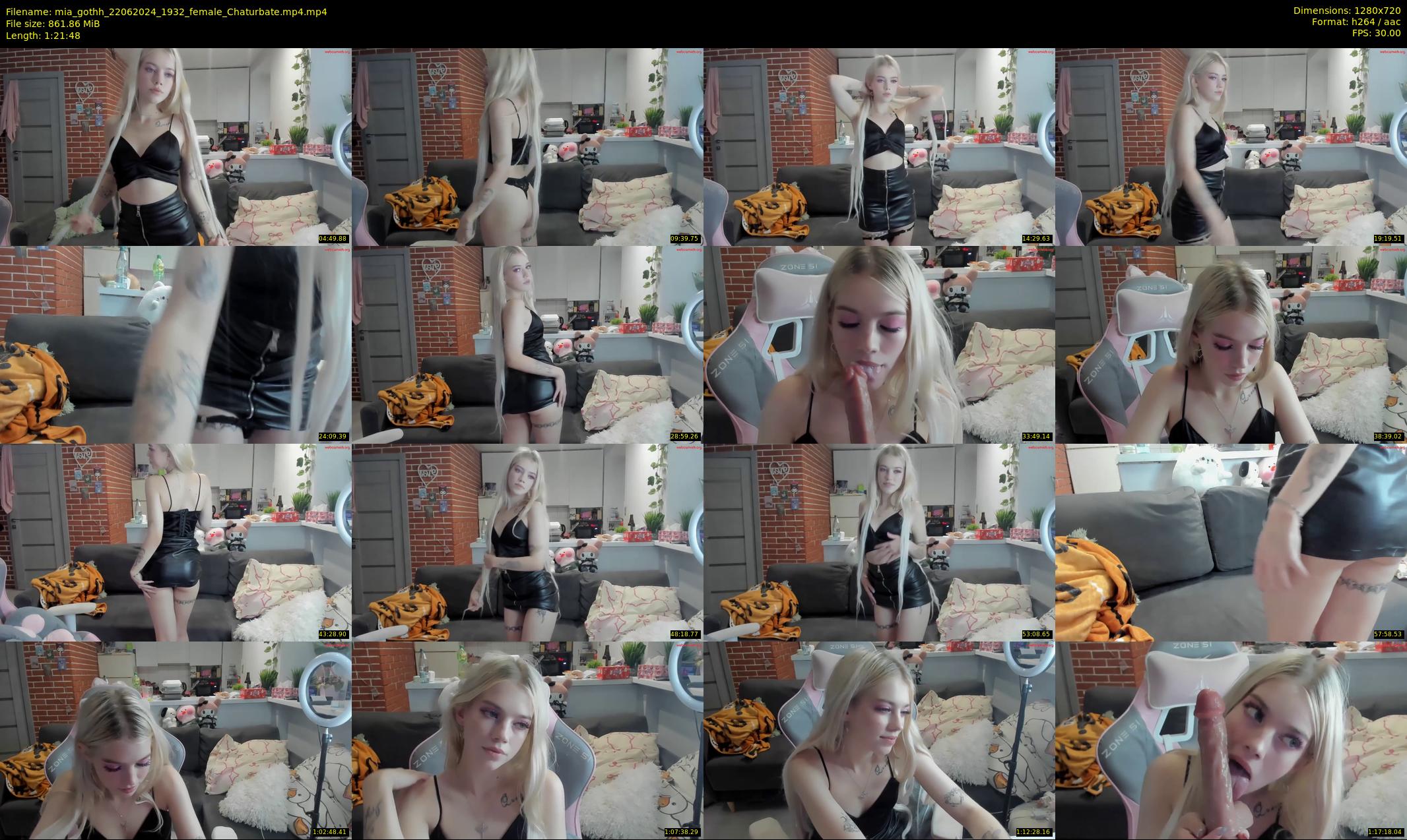 mia_gothh — 82 minute Chaturbate female cam show recording, 720p, Jun 22, 2024