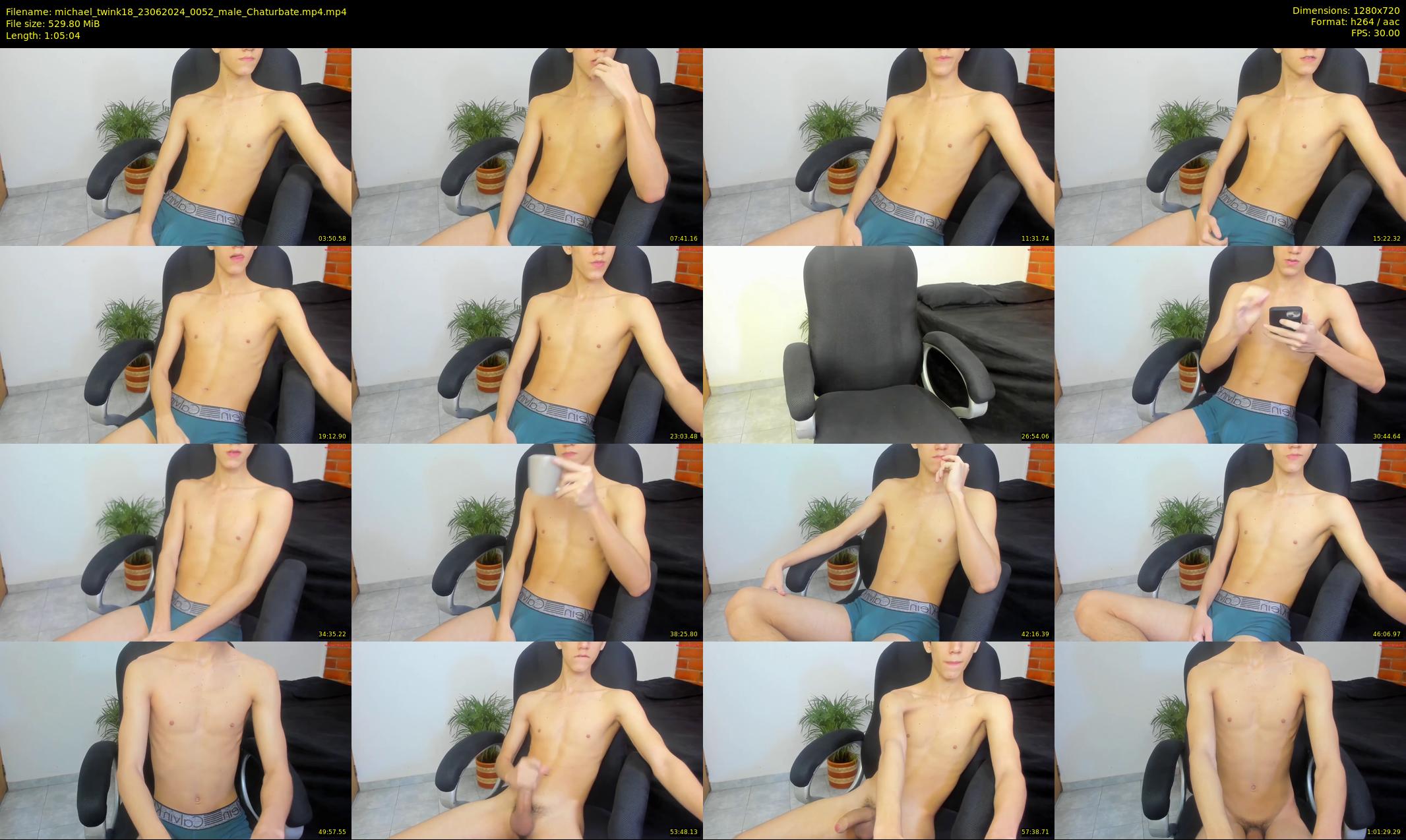 michael_twink18 — 66 minute Chaturbate male cam show recording, 720p, Jun 23, 2024