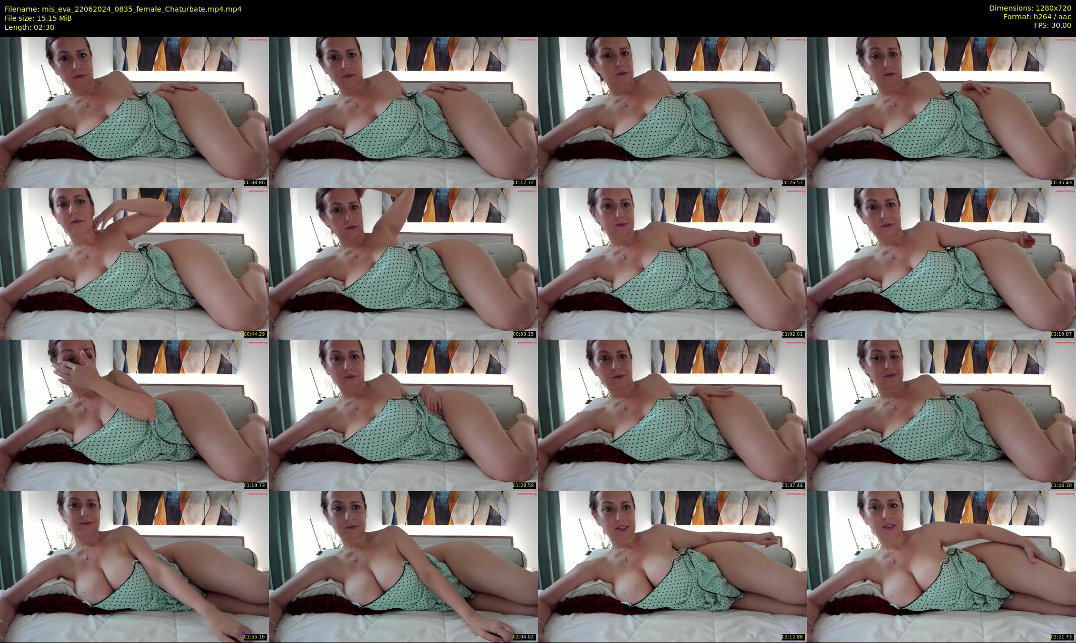 mis_eva — 3 minute Chaturbate female cam show recording, 720p, Jun 22, 2024