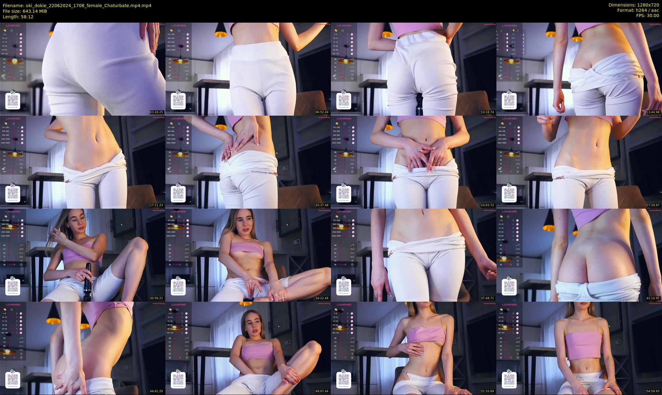 oki_dokie — 59 minute Chaturbate female cam show recording, 720p, Jun 22, 2024