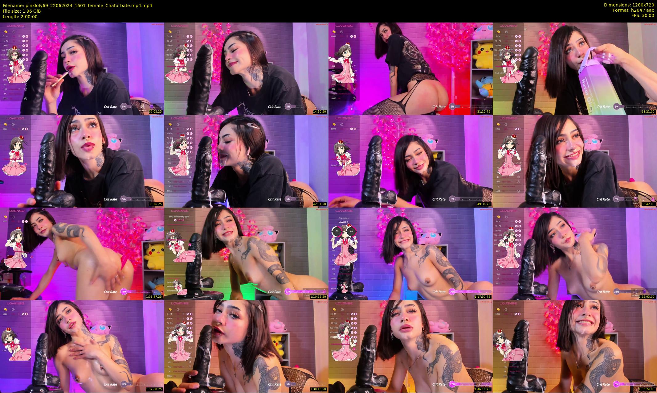 pinkloly69 — 120 minute Chaturbate female cam show recording, 720p, Jun 22, 2024