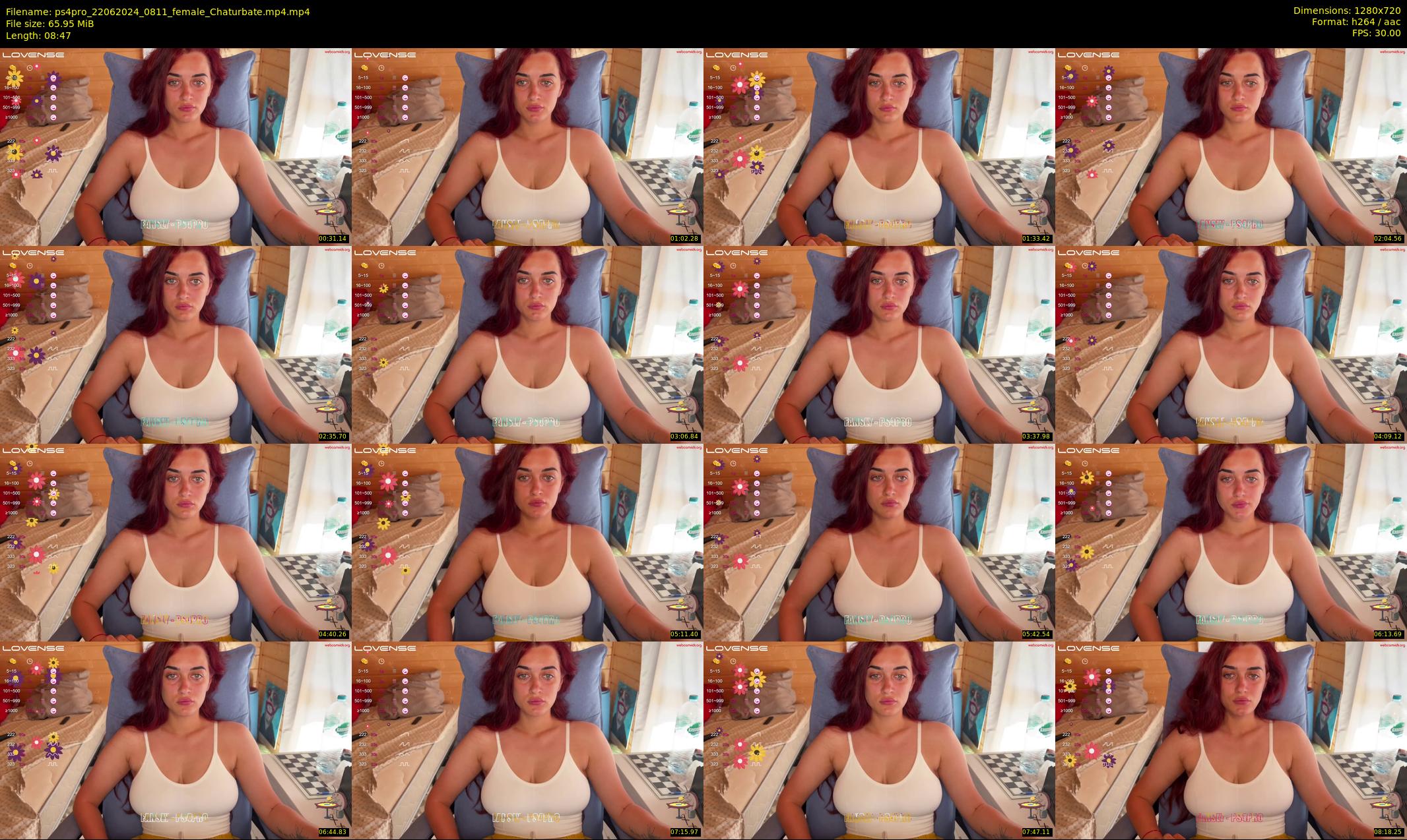 ps4pro — 9 minute Chaturbate female cam show recording, 720p, Jun 22, 2024
