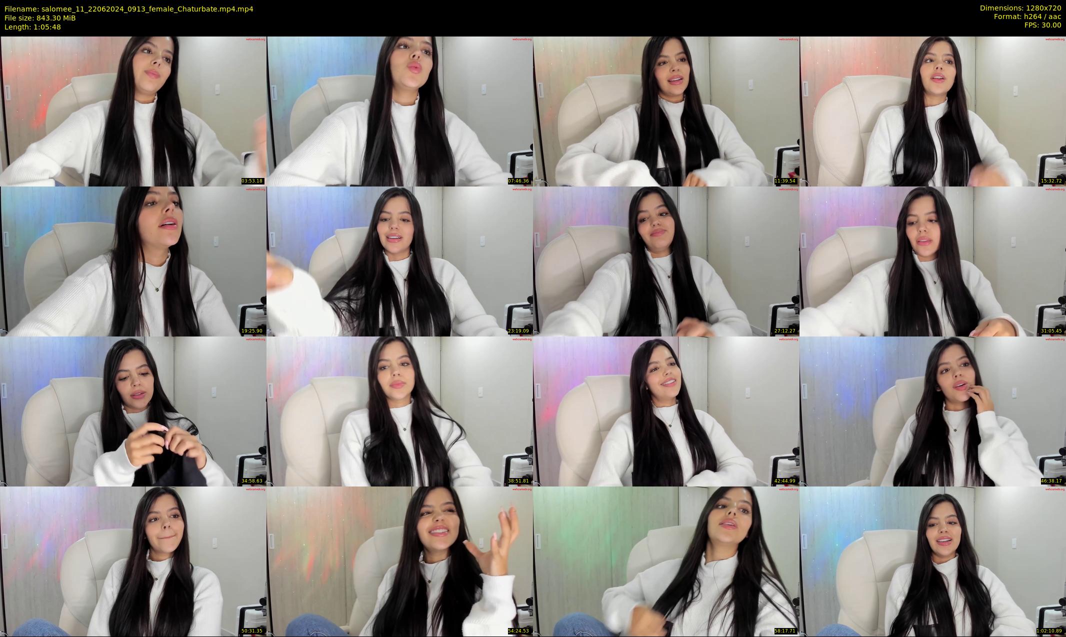 salomee_11 — 66 minute Chaturbate female cam show recording, 720p, Jun 22, 2024