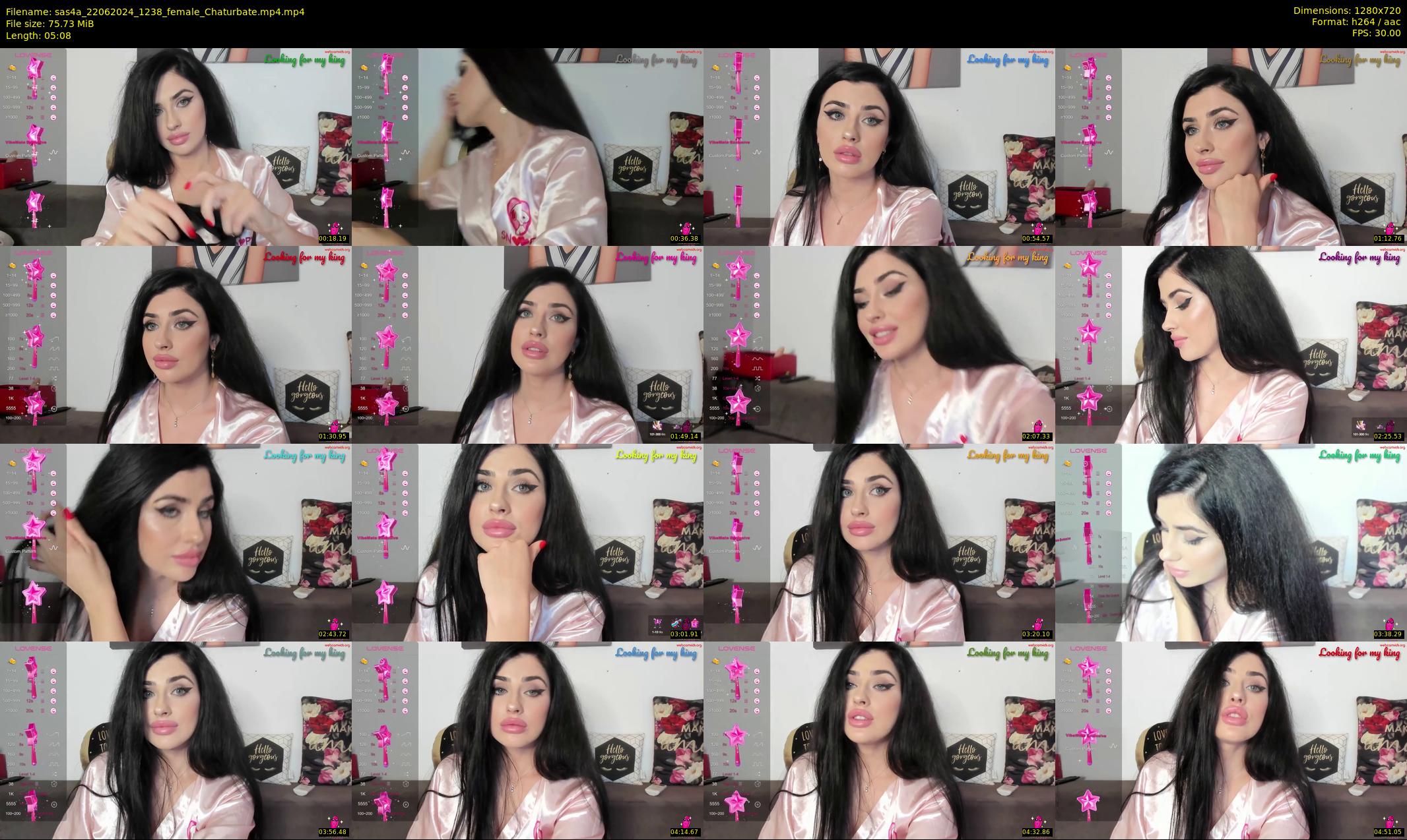 sas4a — 6 minute Chaturbate female cam show recording, 720p, Jun 22, 2024