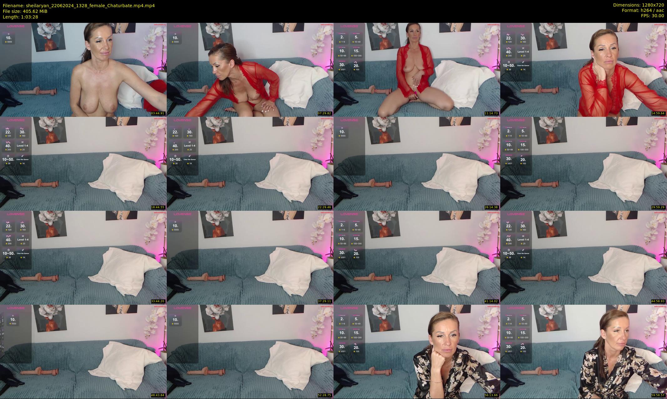 sheilaryan — 64 minute Chaturbate female cam show recording, 720p, Jun 22, 2024