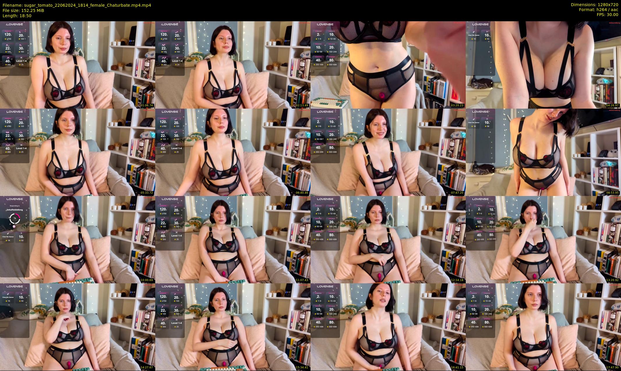 sugar_tomato — 19 minute Chaturbate female cam show recording, 720p, Jun 22, 2024