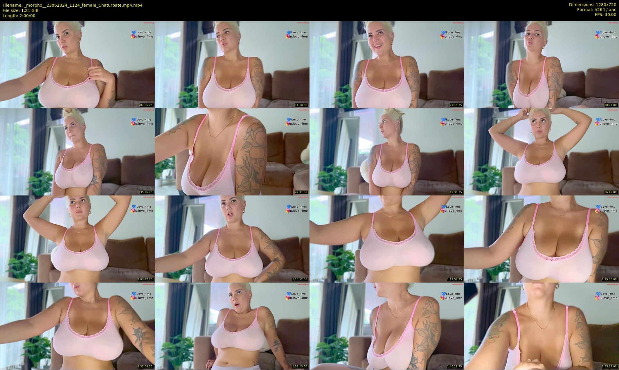 _morpho_ — 120 minute Chaturbate female cam show recording, 720p, Jun 23, 2024