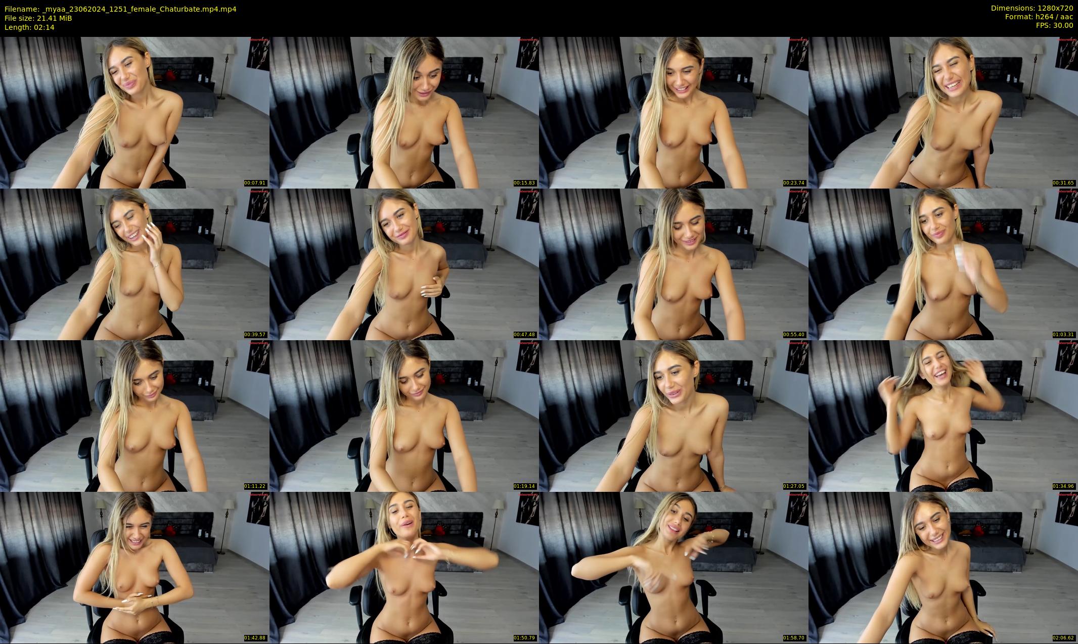 _myaa — 3 minute Chaturbate female cam show recording, 720p, Jun 23, 2024