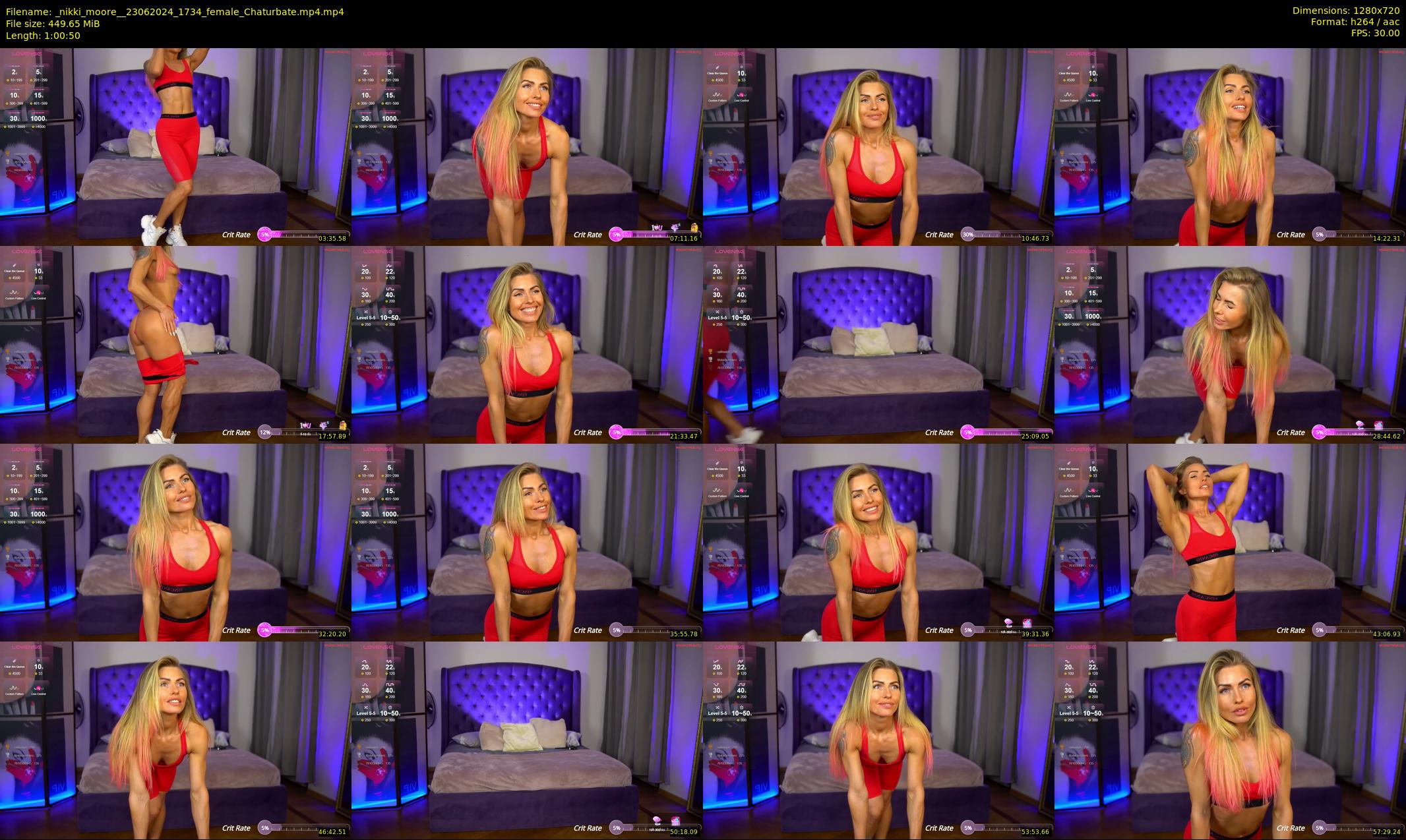 _nikki_moore_ — 61 minute Chaturbate female cam show recording, 720p, Jun 23, 2024