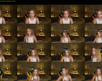 anabel2054 — 4 minute Chaturbate female cam show recording, 720p, Jun 24, 2024