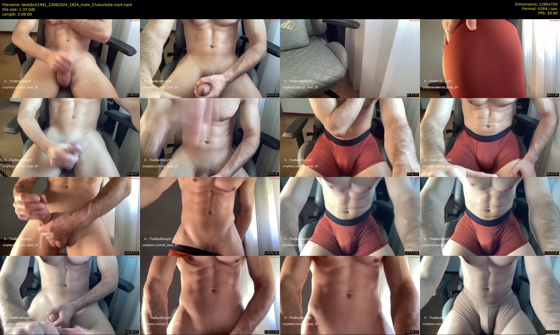 bestdick1991 — 120 minute Chaturbate male cam show recording, 720p, Jun 23, 2024