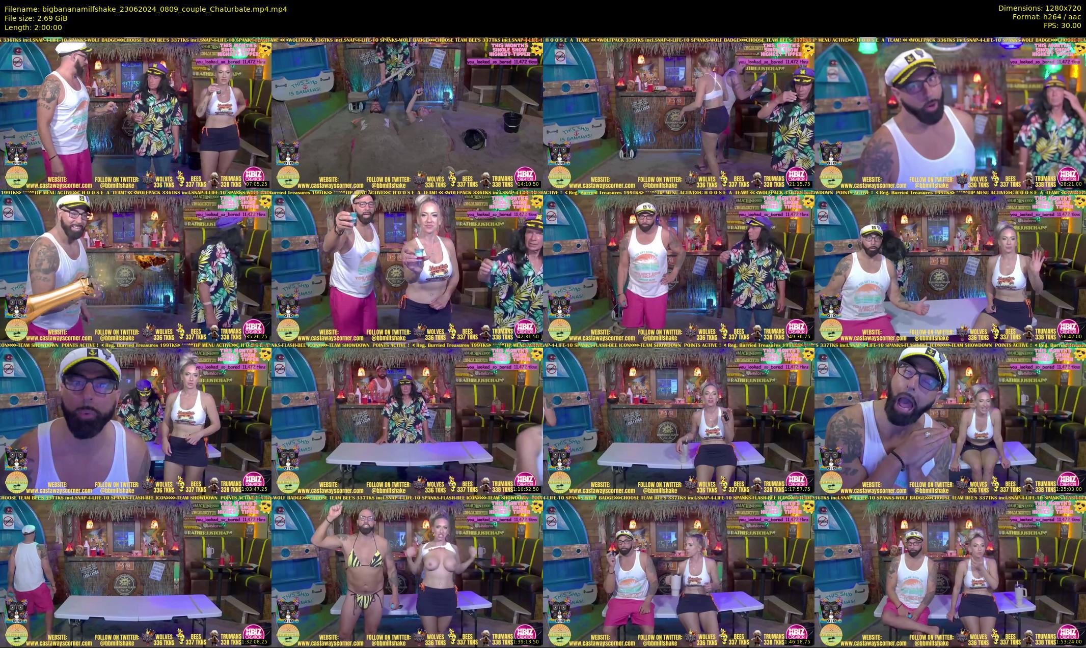 bigbananamilfshake — 120 minute Chaturbate couple cam show recording, 720p, Jun 23, 2024