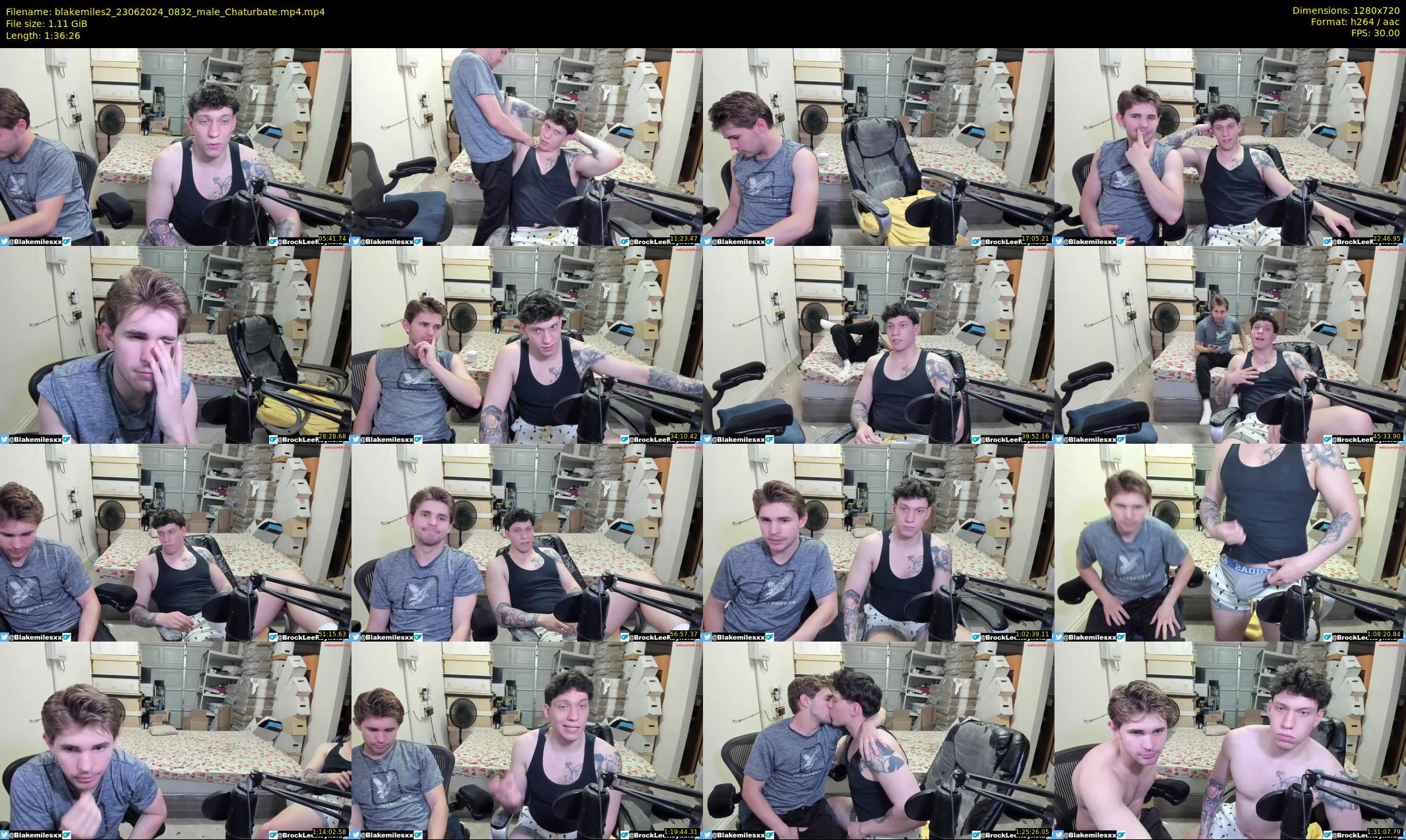 blakemiles2 — 97 minute Chaturbate male cam show recording, 720p, Jun 23, 2024