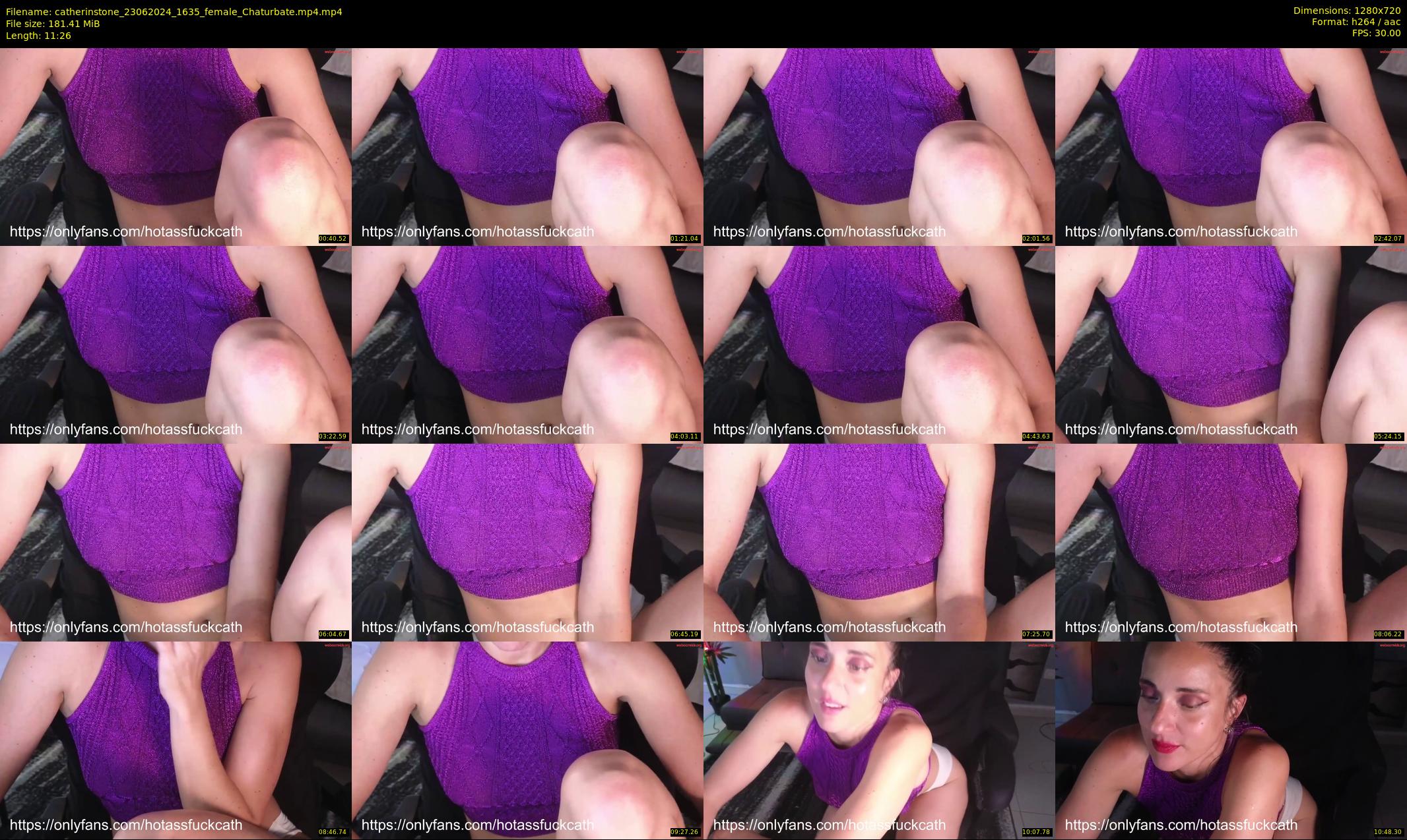 catherinstone — 12 minute Chaturbate female cam show recording, 720p, Jun 23, 2024