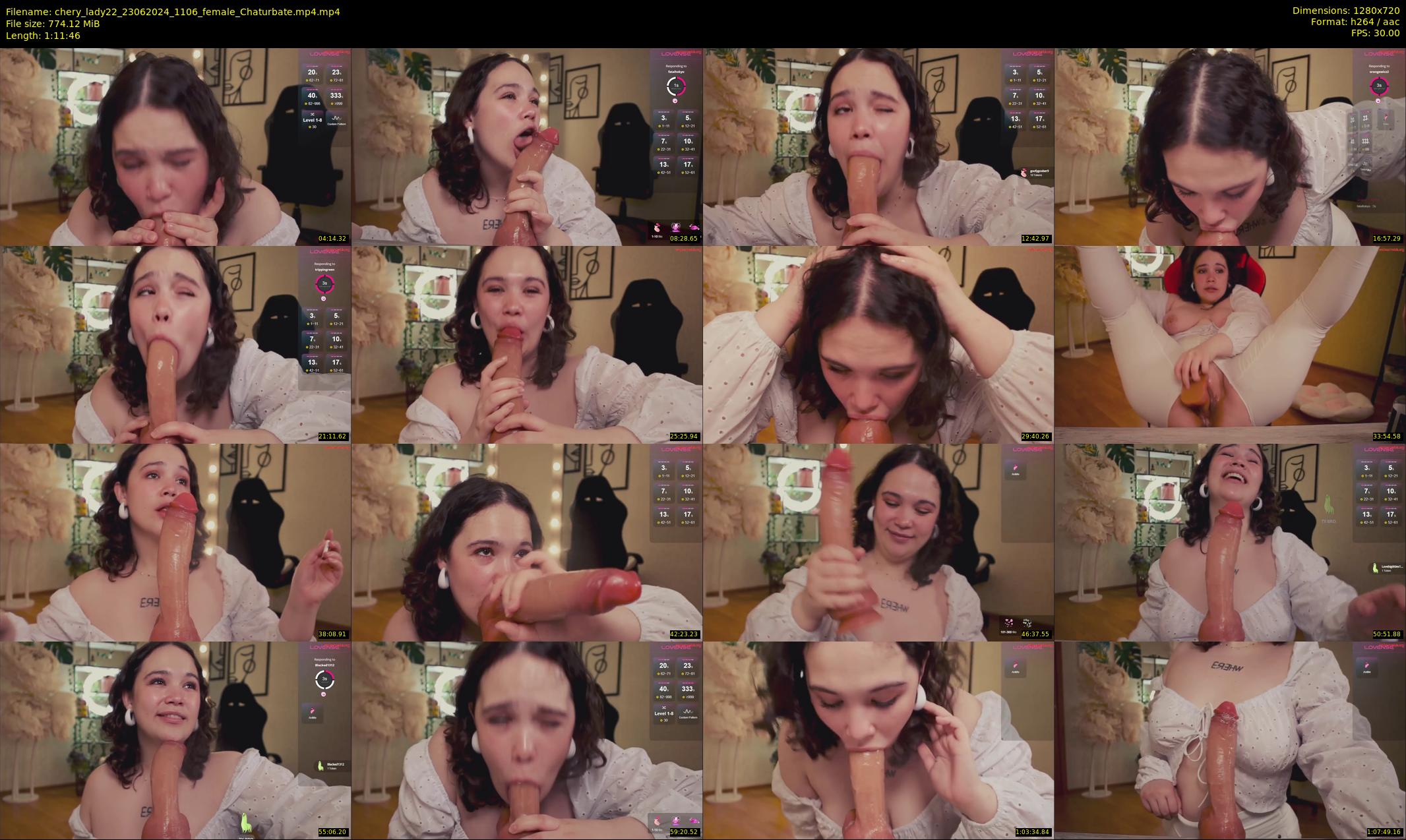 chery_lady22 — 72 minute Chaturbate female cam show recording, 720p, Jun 23, 2024