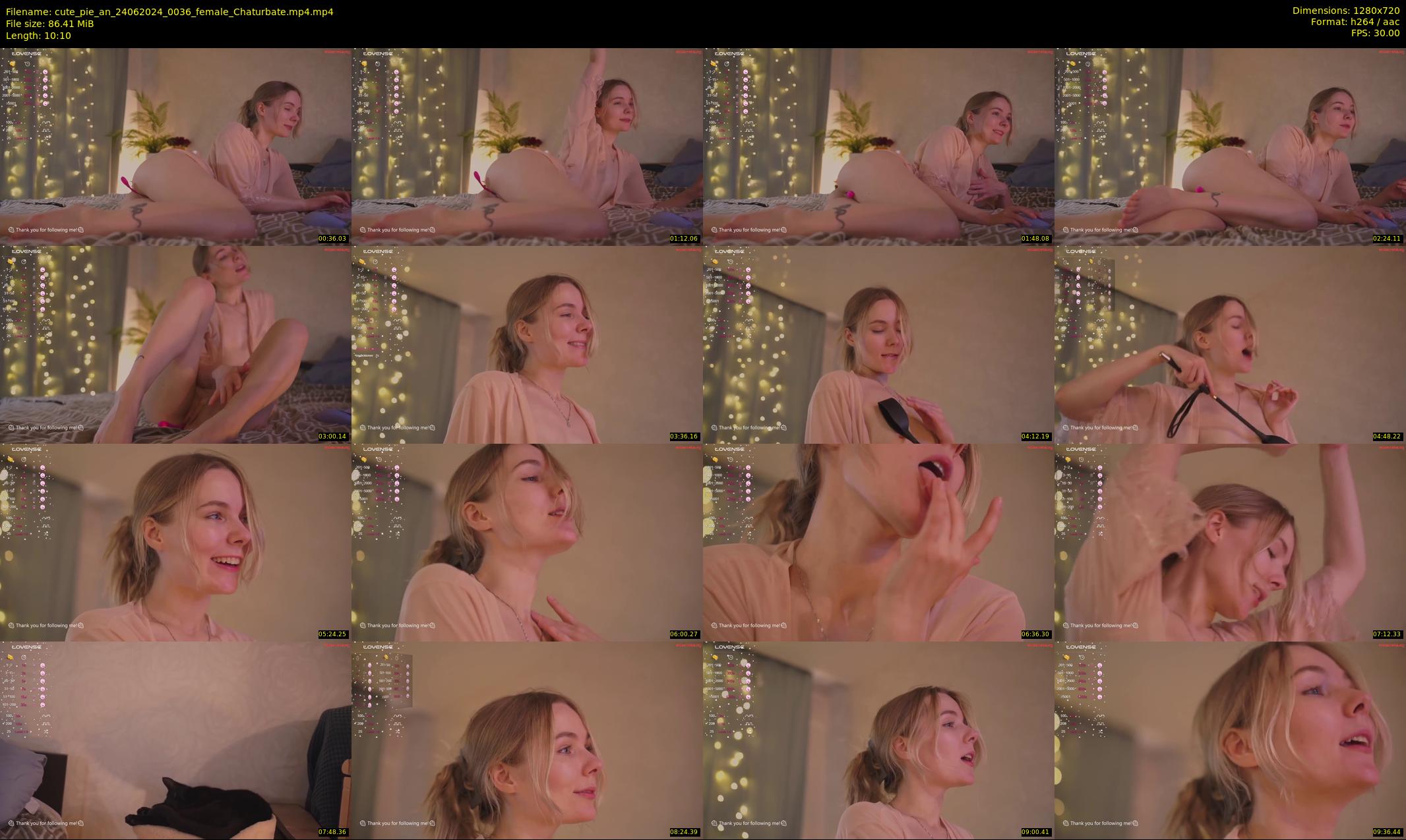 cute_pie_an — 11 minute Chaturbate female cam show recording, 720p, Jun 24, 2024