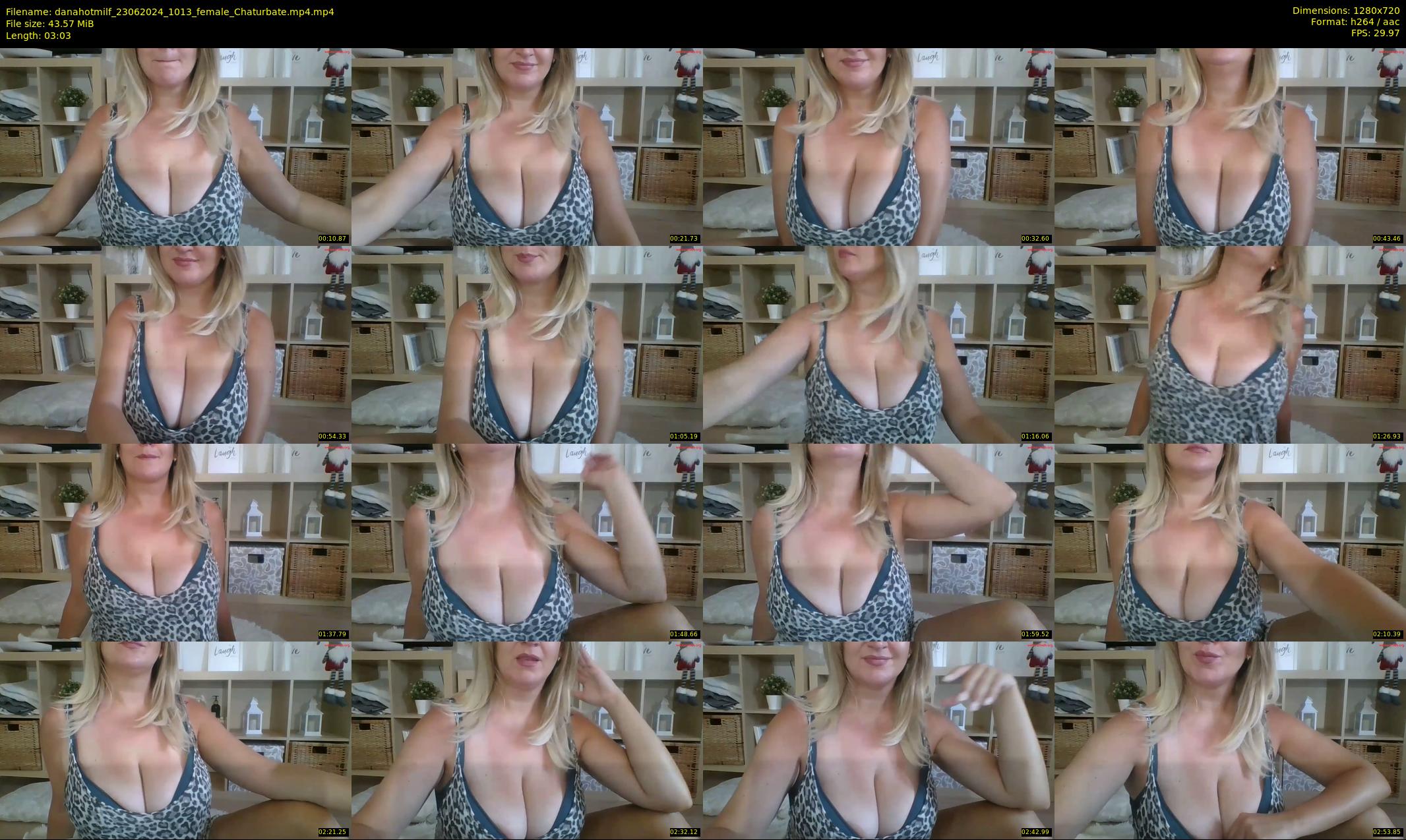 danahotmilf — 4 minute Chaturbate female cam show recording, 720p, Jun 23, 2024