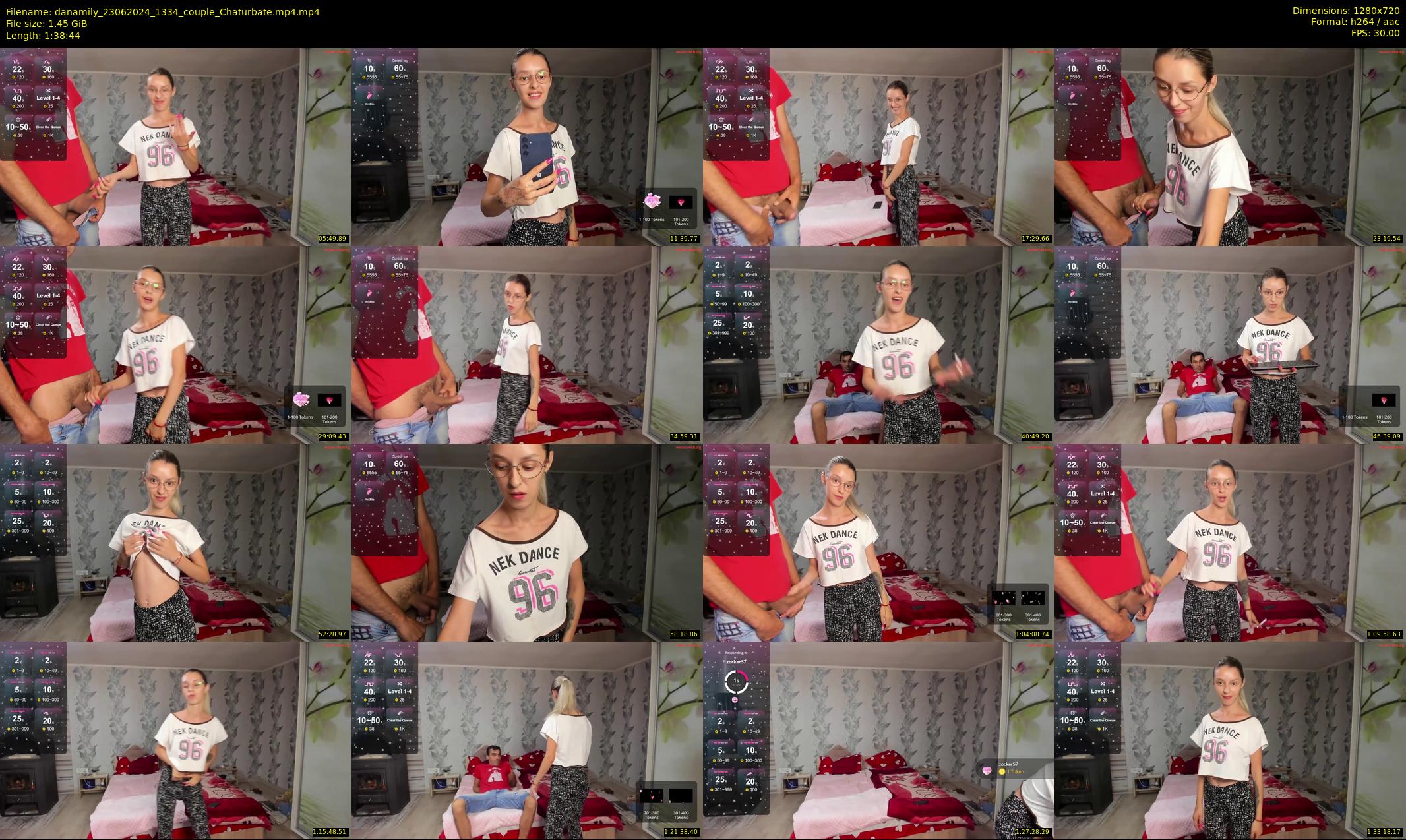 danamily — 99 minute Chaturbate female cam show recording, 720p, Jun 23, 2024