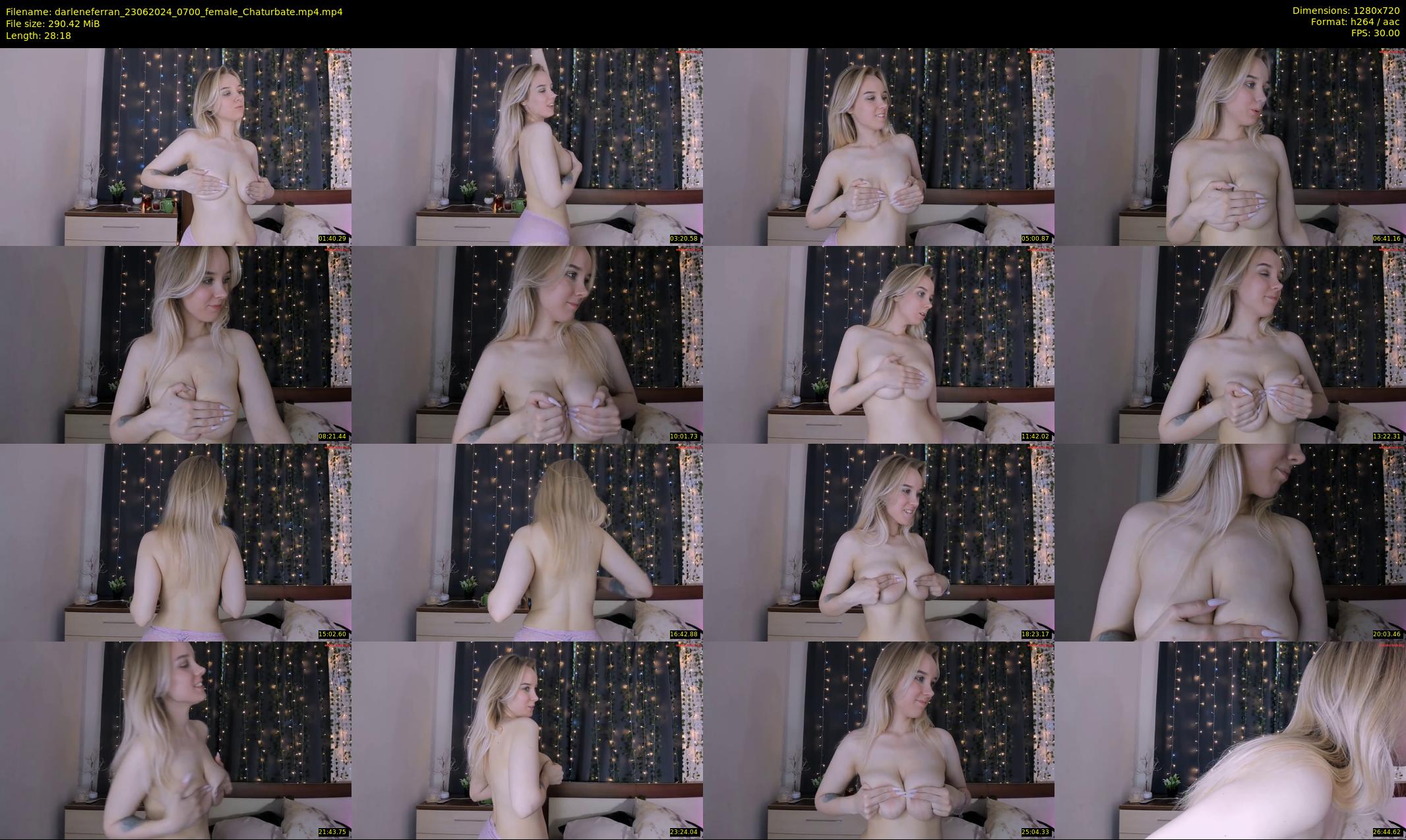 darleneferran — 29 minute Chaturbate female cam show recording, 720p, Jun 23, 2024