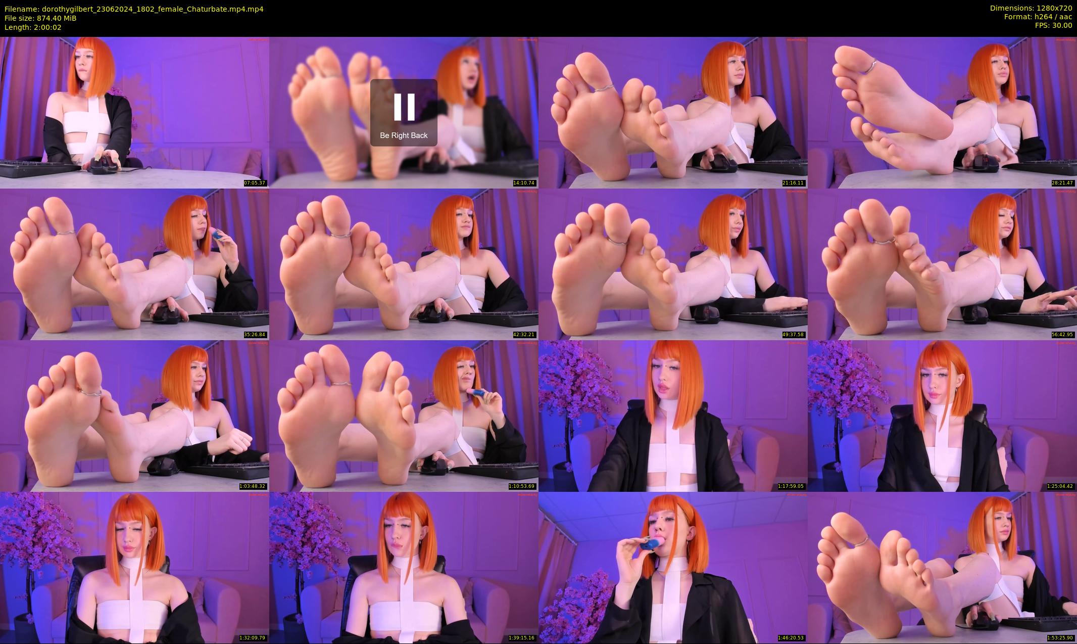 dorothygilbert — 121 minute Chaturbate female cam show recording, 720p, Jun 23, 2024