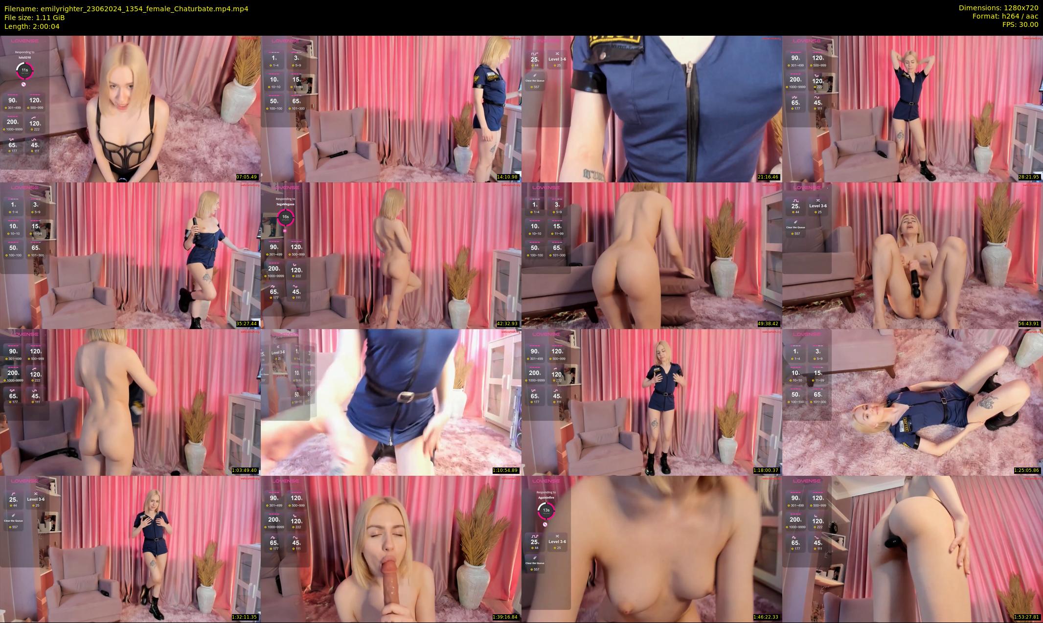 emilyrighter — 121 minute Chaturbate female cam show recording, 720p, Jun 23, 2024