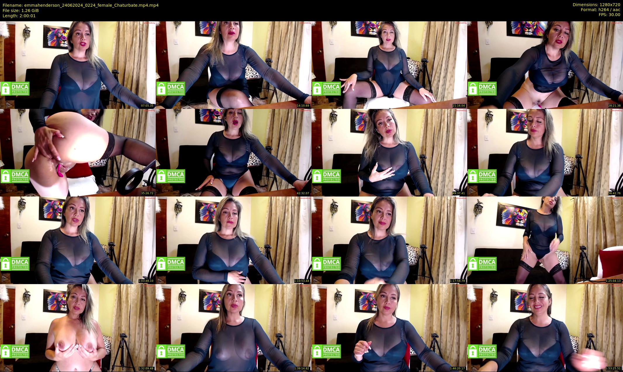 emmahenderson — 121 minute Chaturbate female cam show recording, 720p, Jun 24, 2024