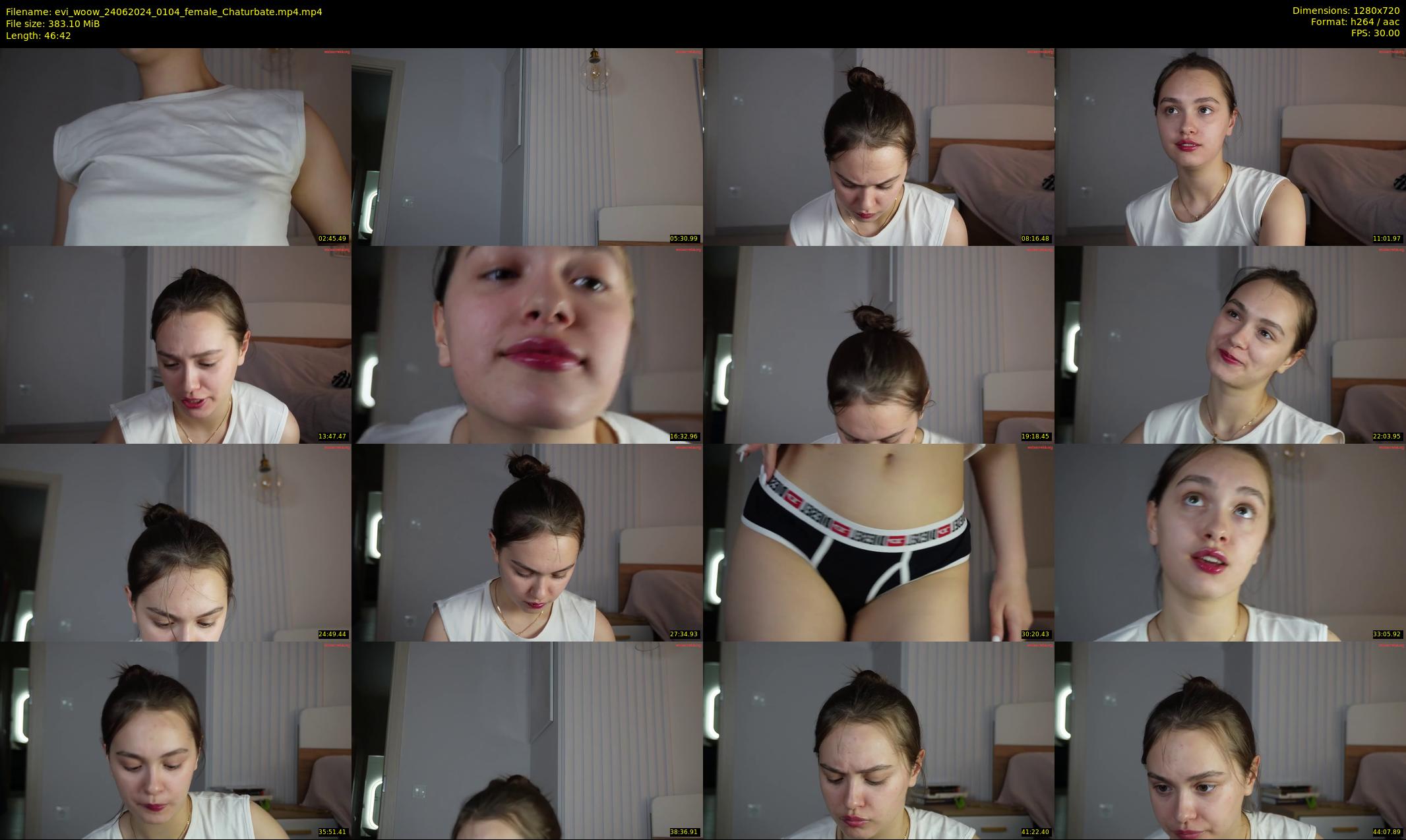 evi_woow — 47 minute Chaturbate female cam show recording, 720p, Jun 24, 2024