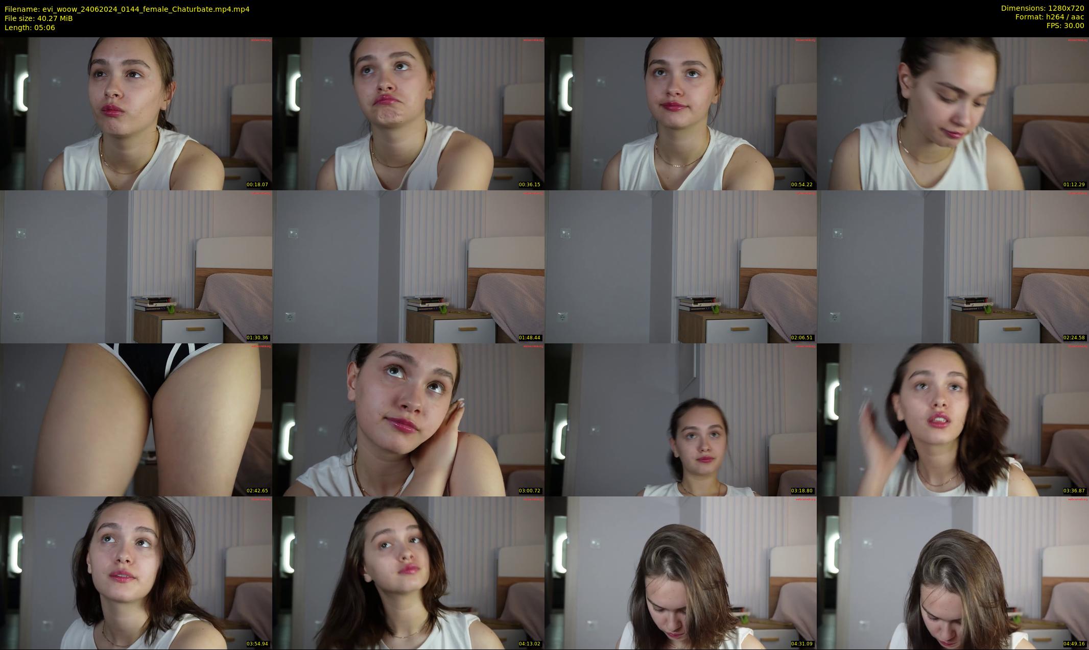 evi_woow — 6 minute Chaturbate female cam show recording, 720p, Jun 24, 2024