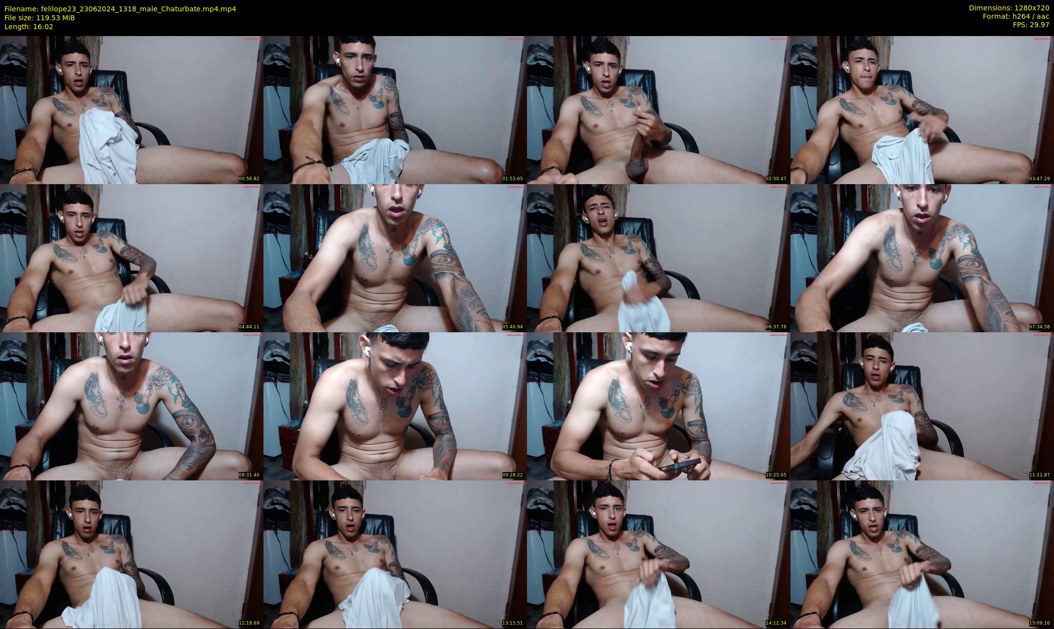 felilope23 — 17 minute Chaturbate male cam show recording, 720p, Jun 23, 2024