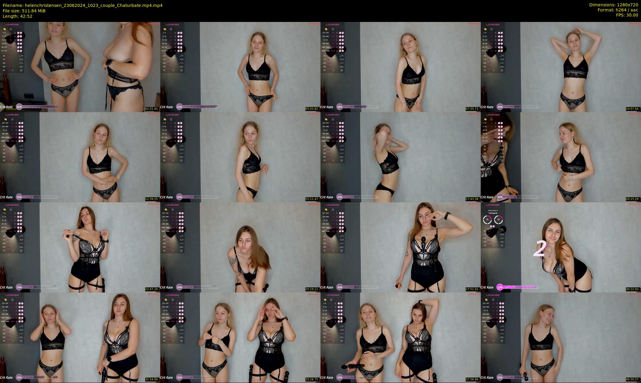 helenchristensen — 43 minute Chaturbate female cam show recording, 720p, Jun 23, 2024