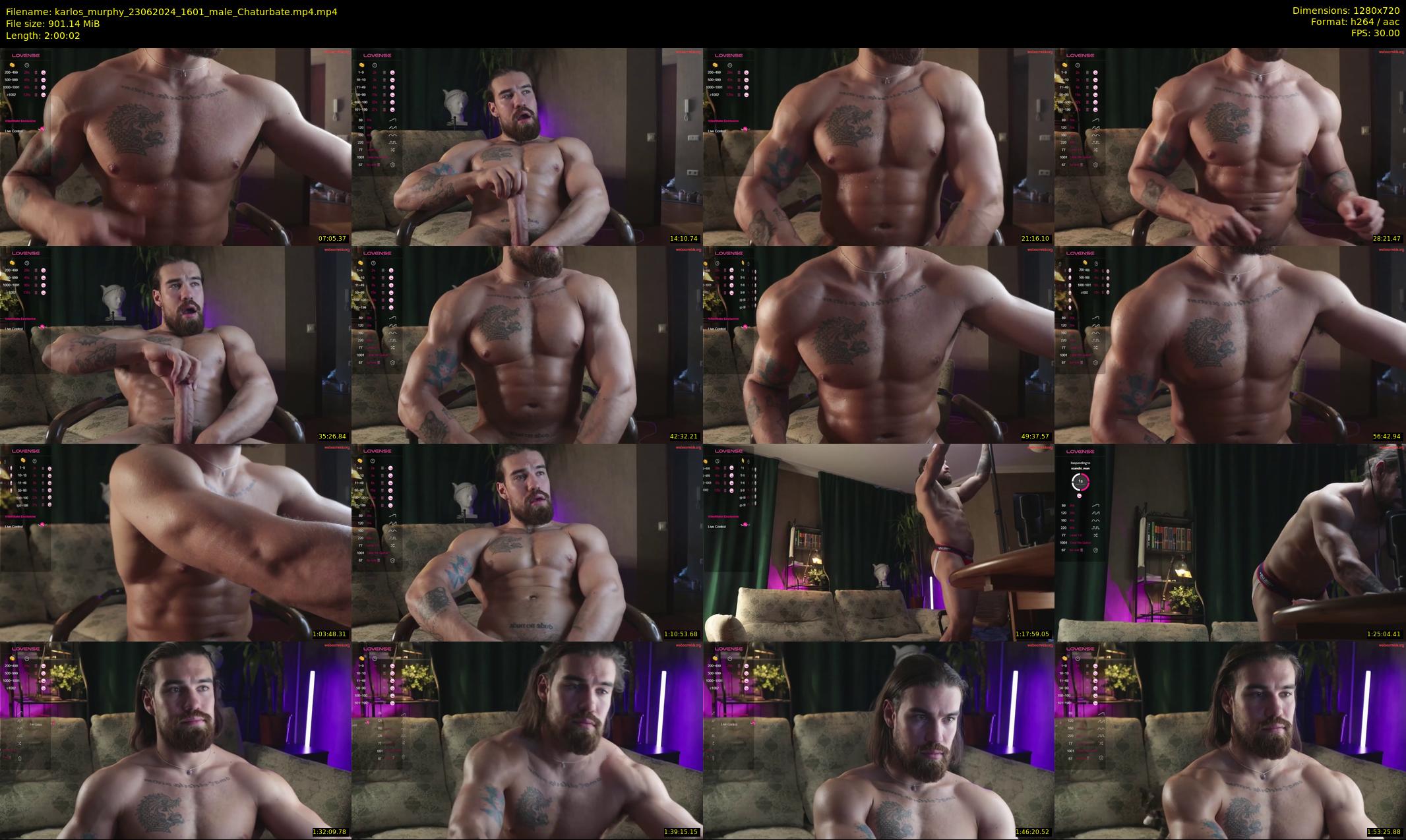 karlos_murphy — 121 minute Chaturbate male cam show recording, 720p, Jun 23, 2024
