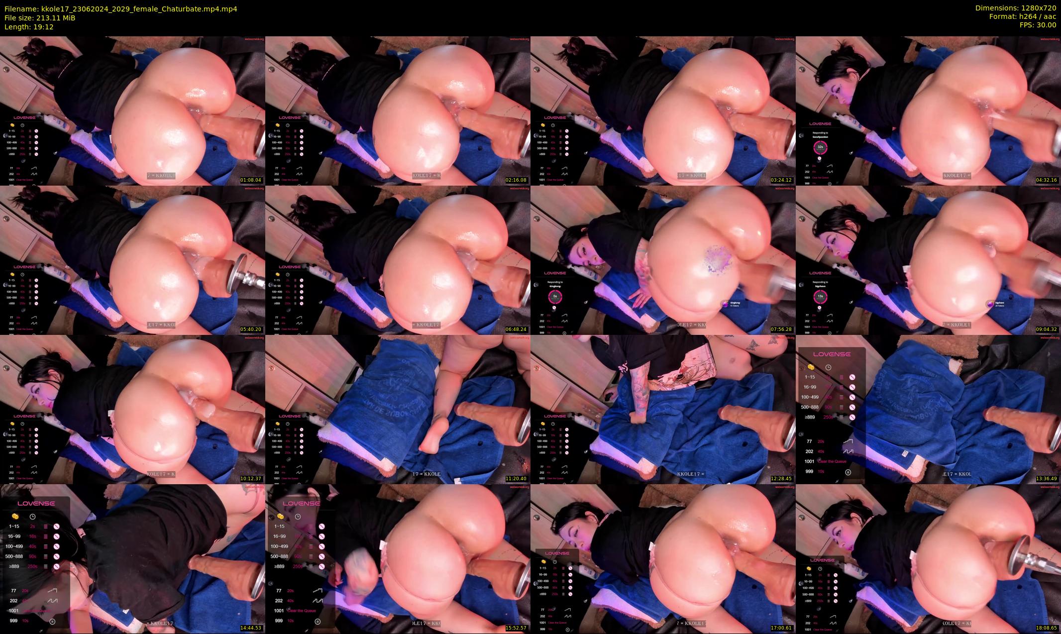 kkole17 — 20 minute Chaturbate female cam show recording, 720p, Jun 23, 2024