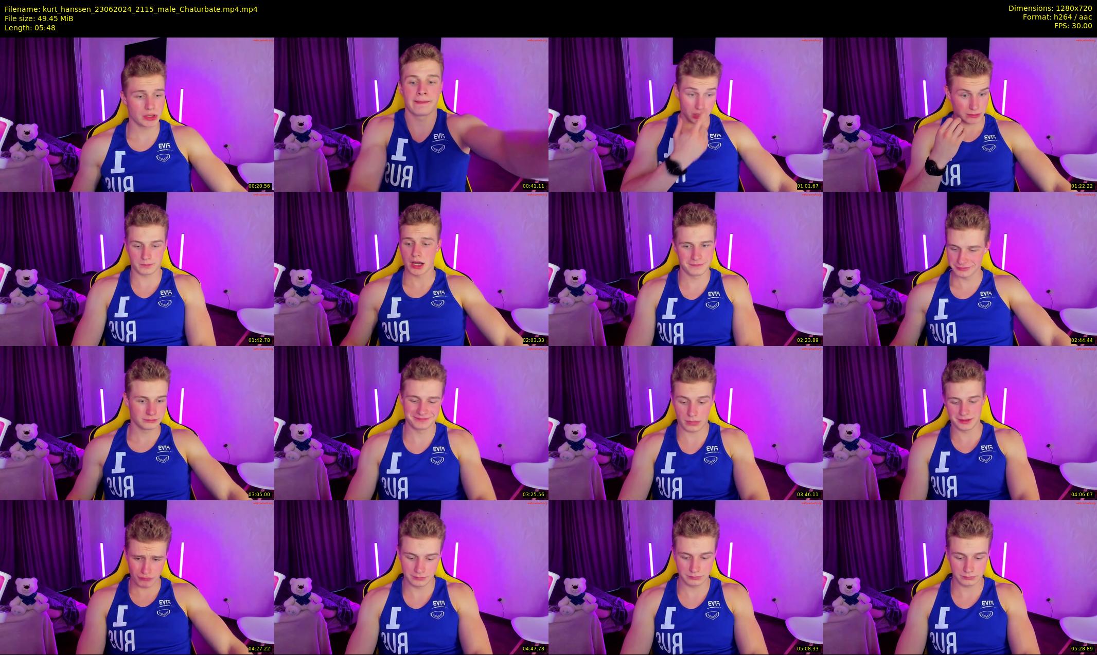 kurt_hanssen — 6 minute Chaturbate male cam show recording, 720p, Jun 23, 2024