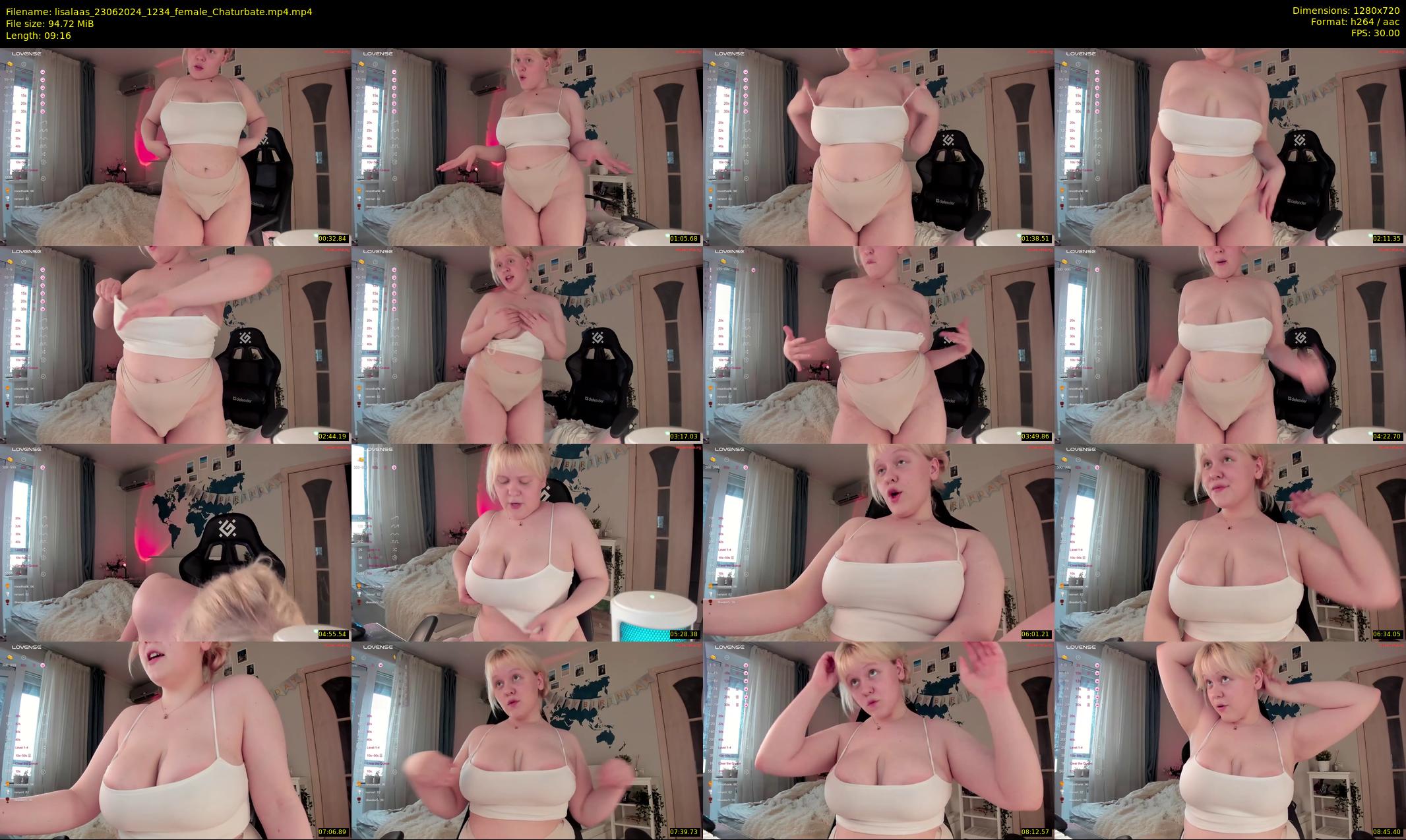 lisalaas — 10 minute Chaturbate female cam show recording, 720p, Jun 23, 2024