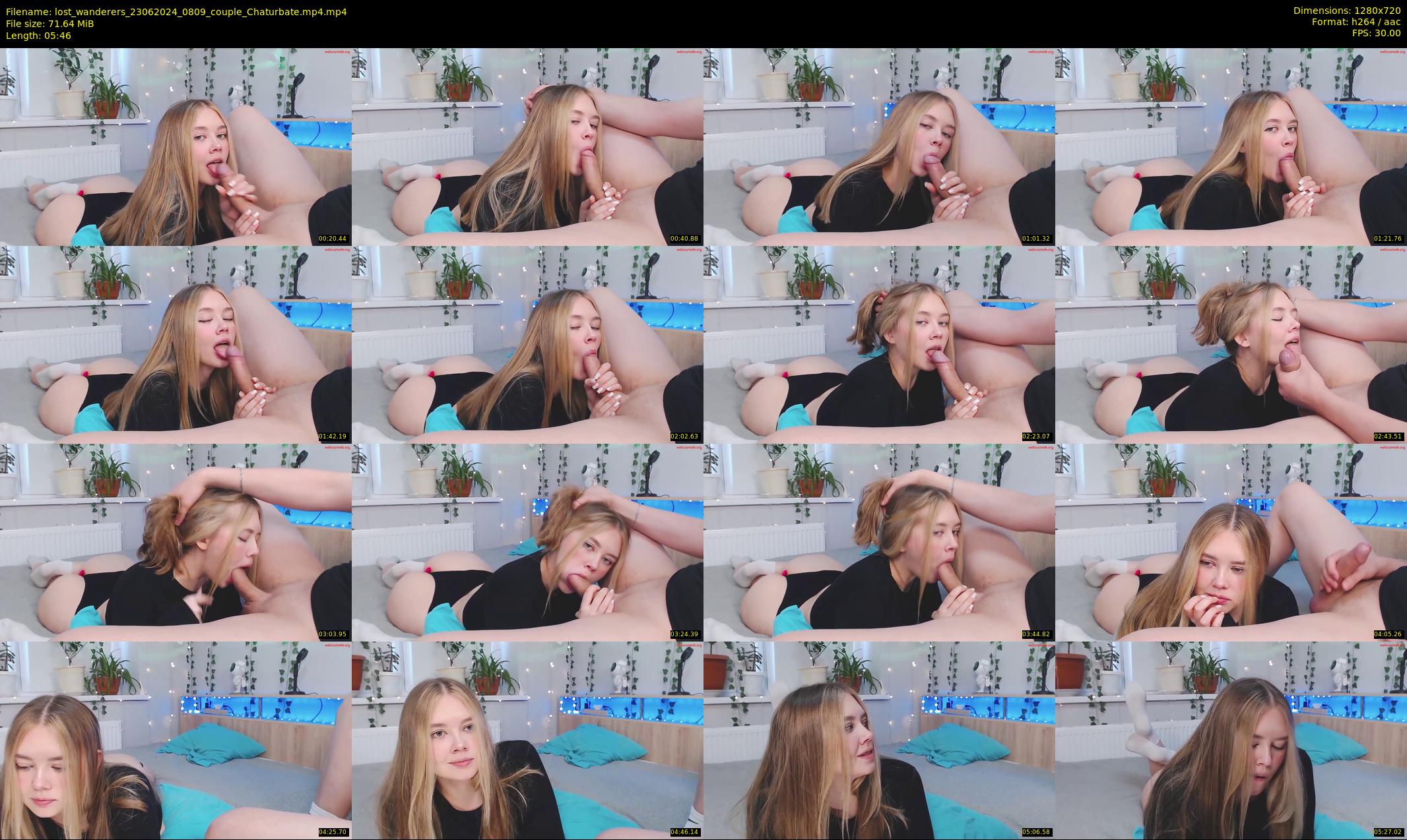 lost_wanderers — 6 minute Chaturbate couple cam show recording, 720p, Jun 23, 2024