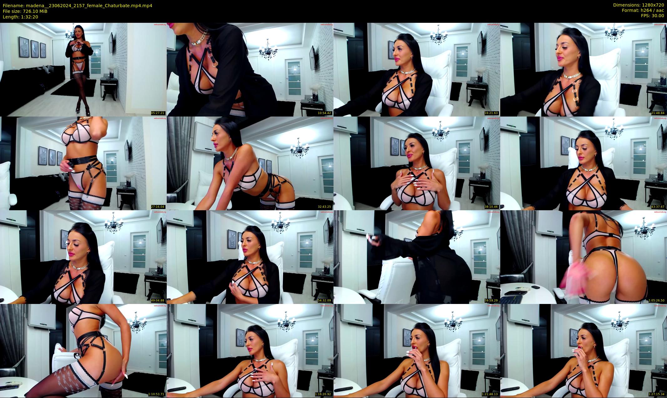 madena_ — 93 minute Chaturbate female cam show recording, 720p, Jun 23, 2024