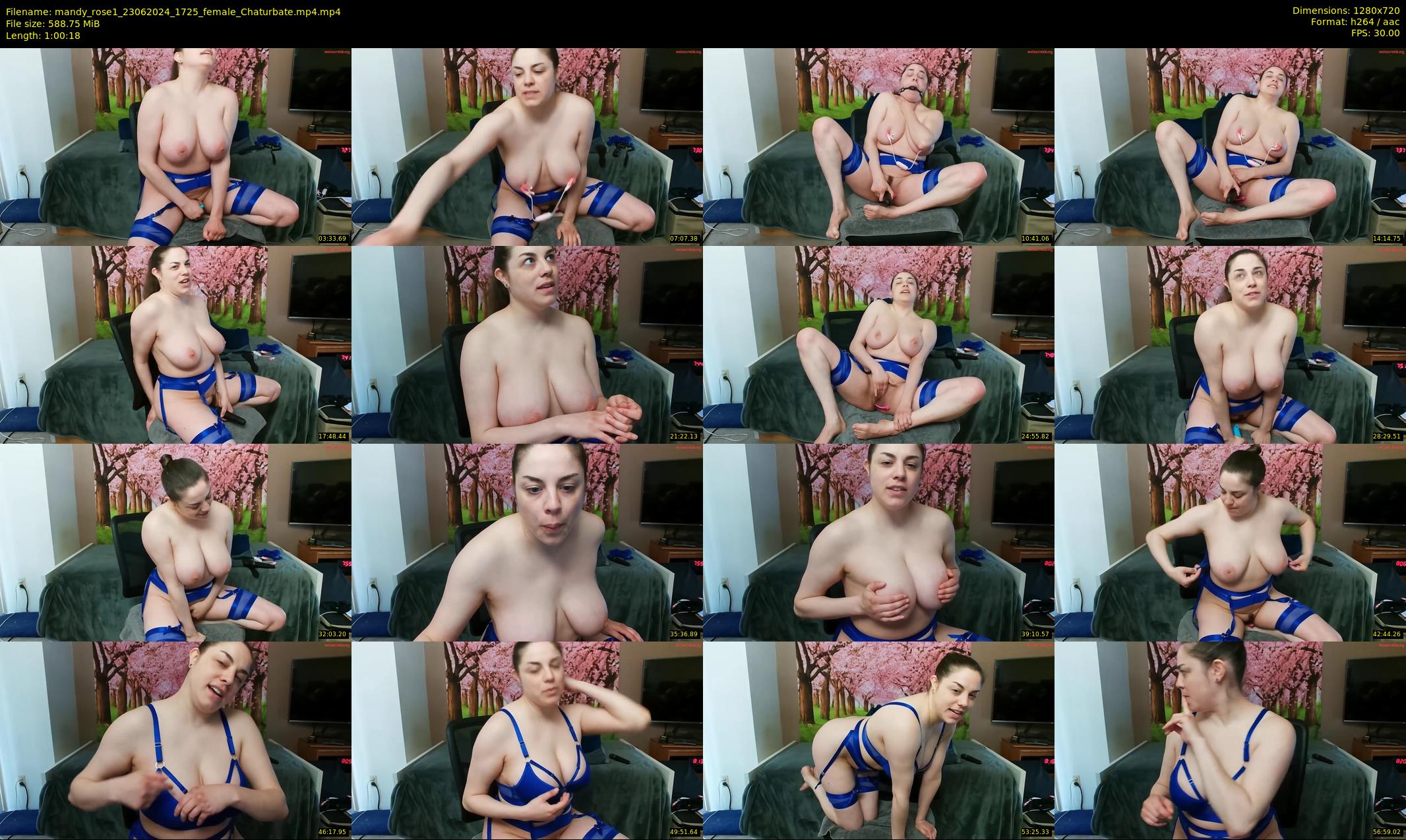 mandy_rose1 — 61 minute Chaturbate female cam show recording, 720p, Jun 23, 2024
