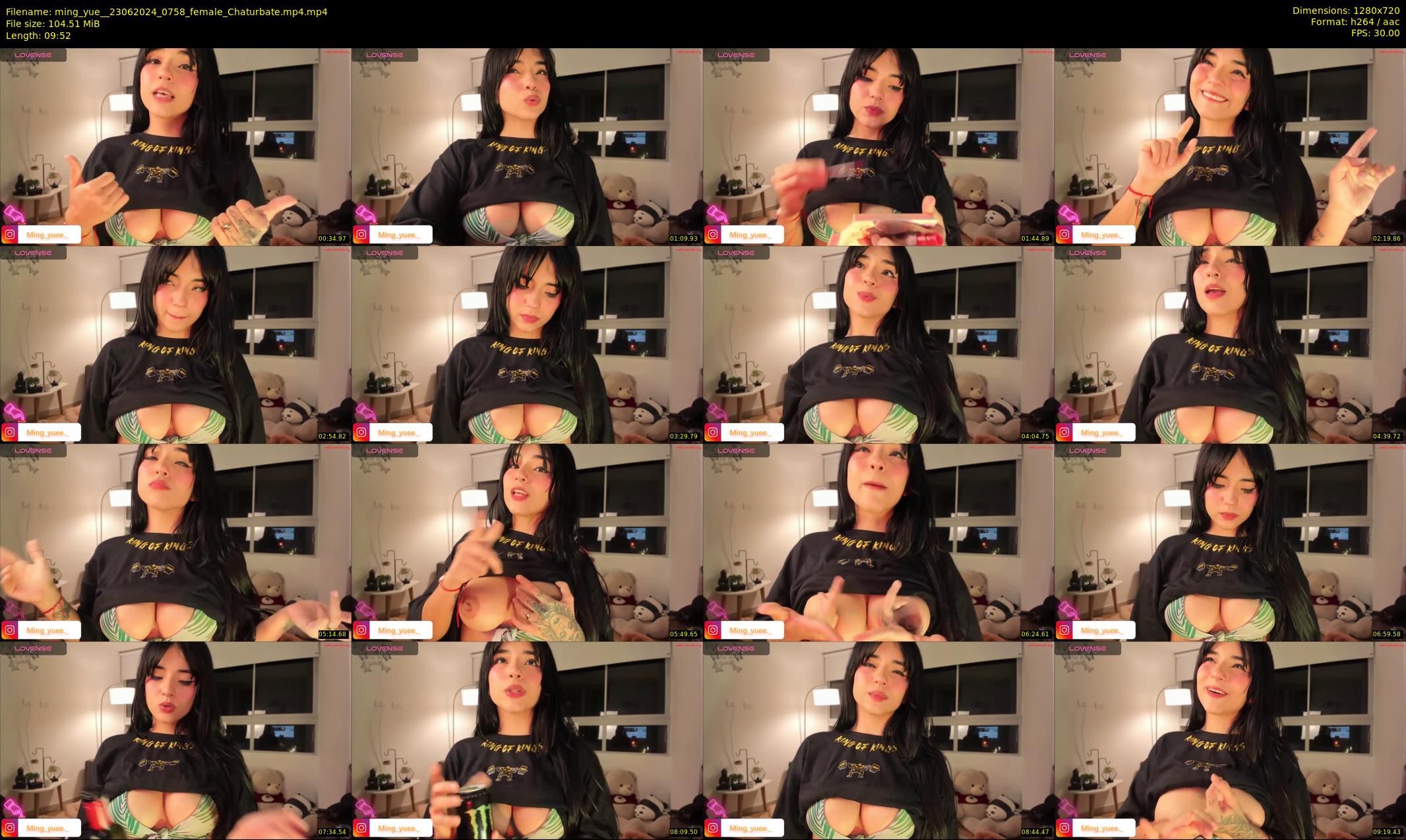 ming_yue_ — 10 minute Chaturbate female cam show recording, 720p, Jun 23, 2024