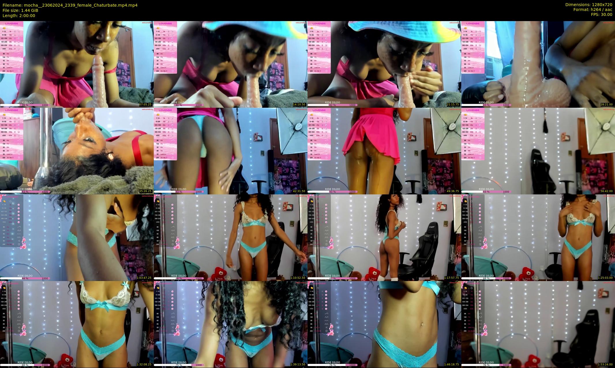 mocha_ — 120 minute Chaturbate female cam show recording, 720p, Jun 23, 2024