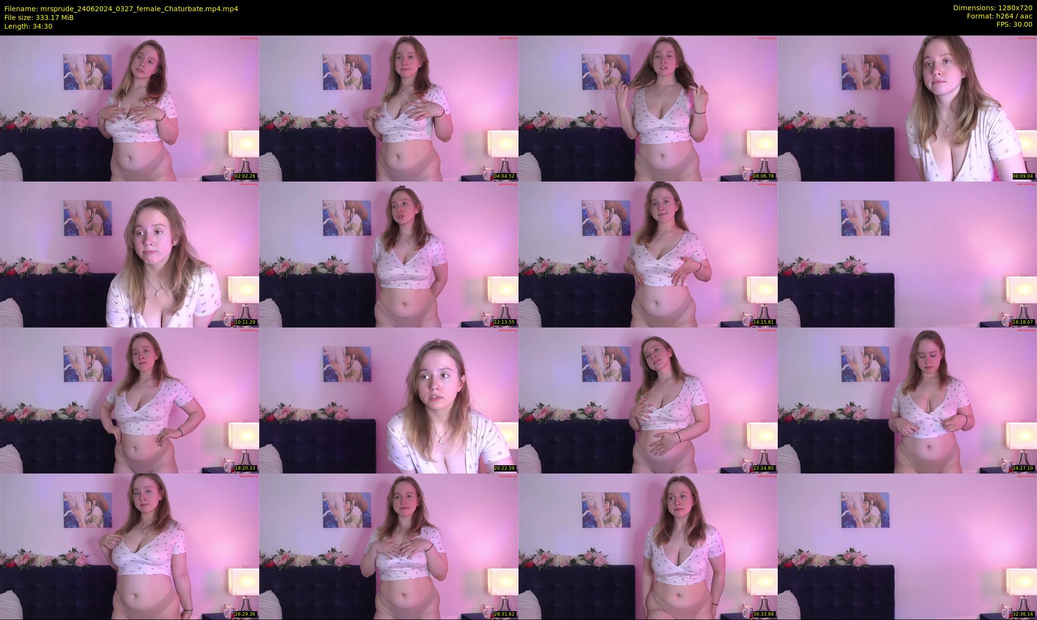 mrsprude — 35 minute Chaturbate female cam show recording, 720p, Jun 24, 2024