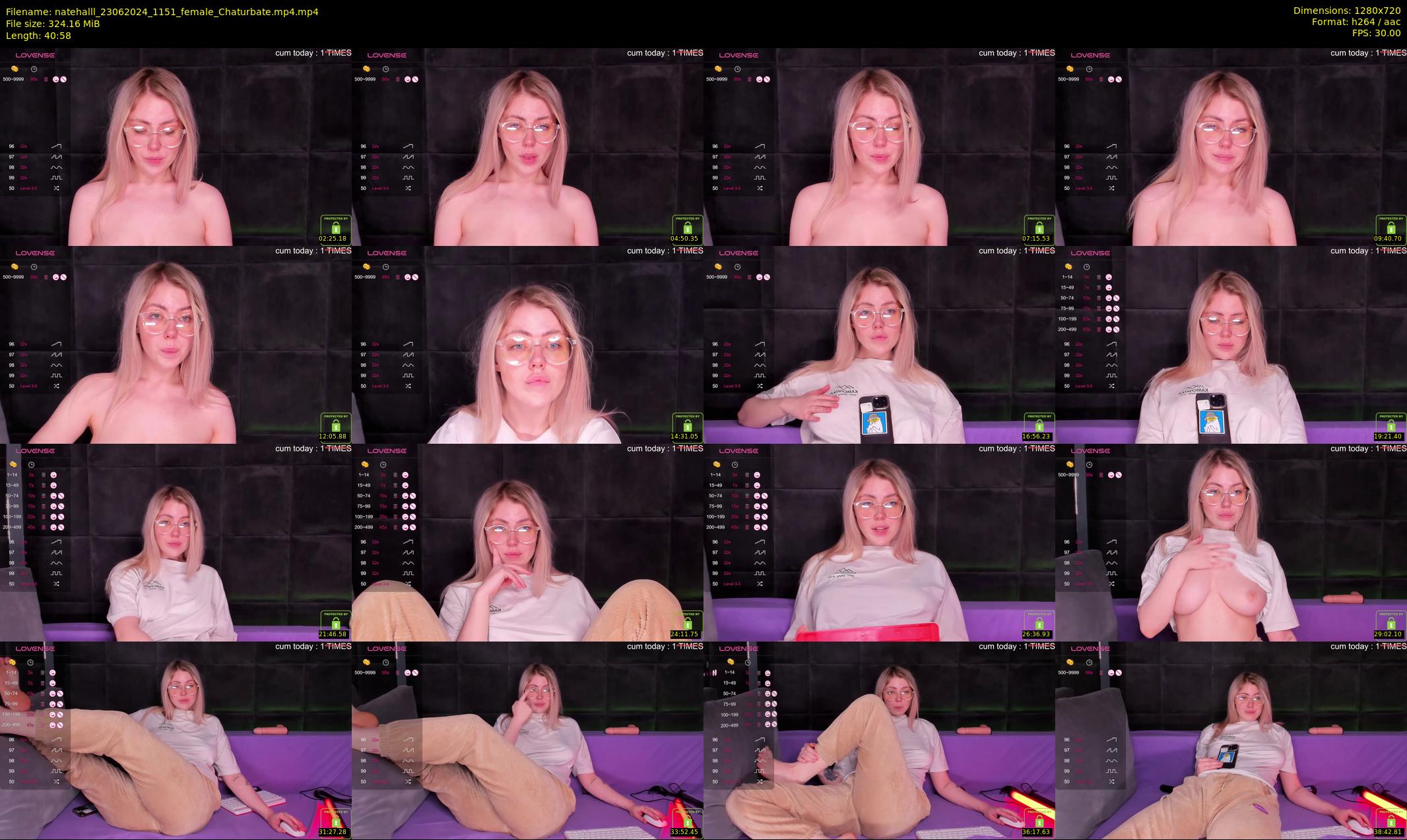 natehalll — 41 minute Chaturbate female cam show recording, 720p, Jun 23, 2024