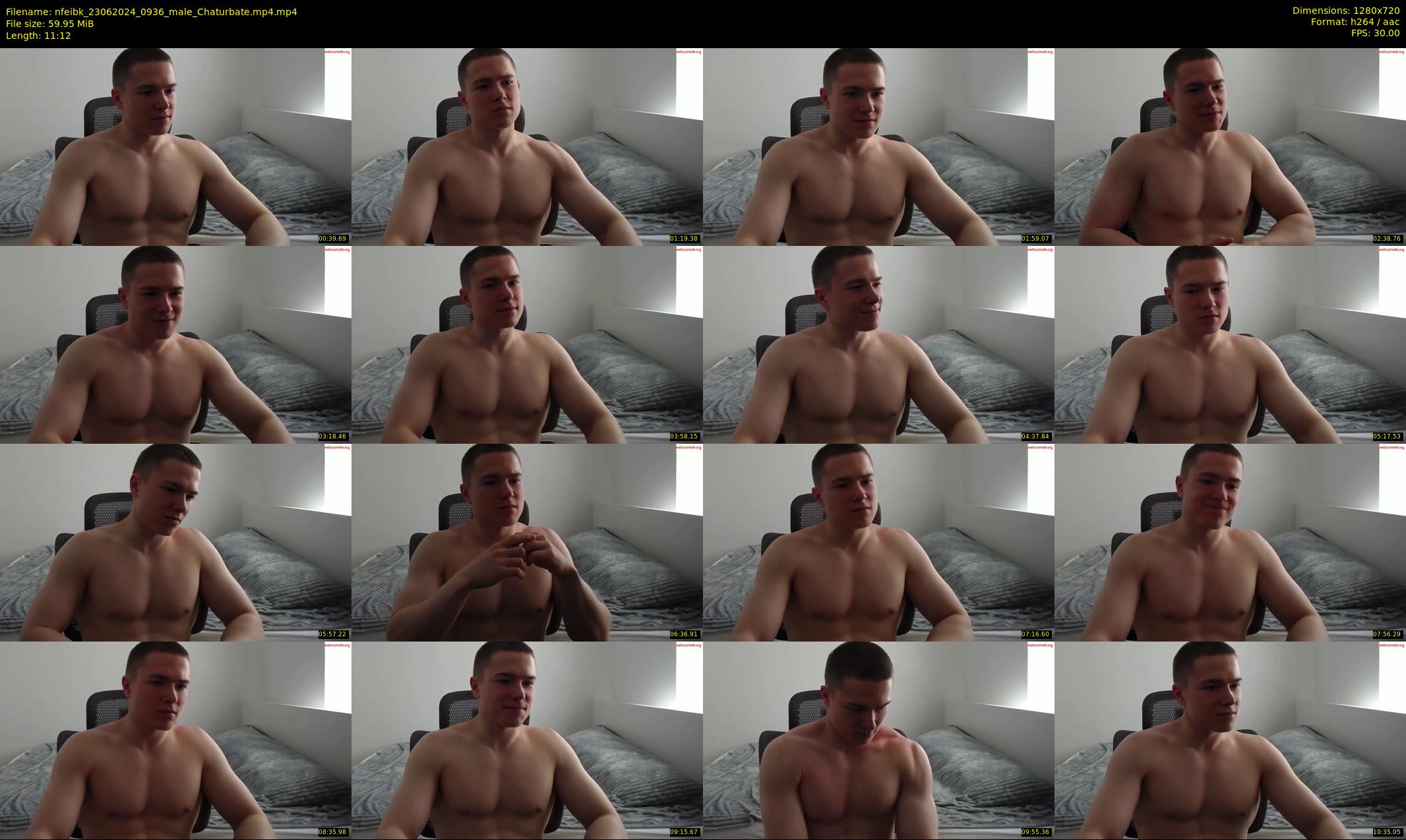nfeibk — 12 minute Chaturbate male cam show recording, 720p, Jun 23, 2024