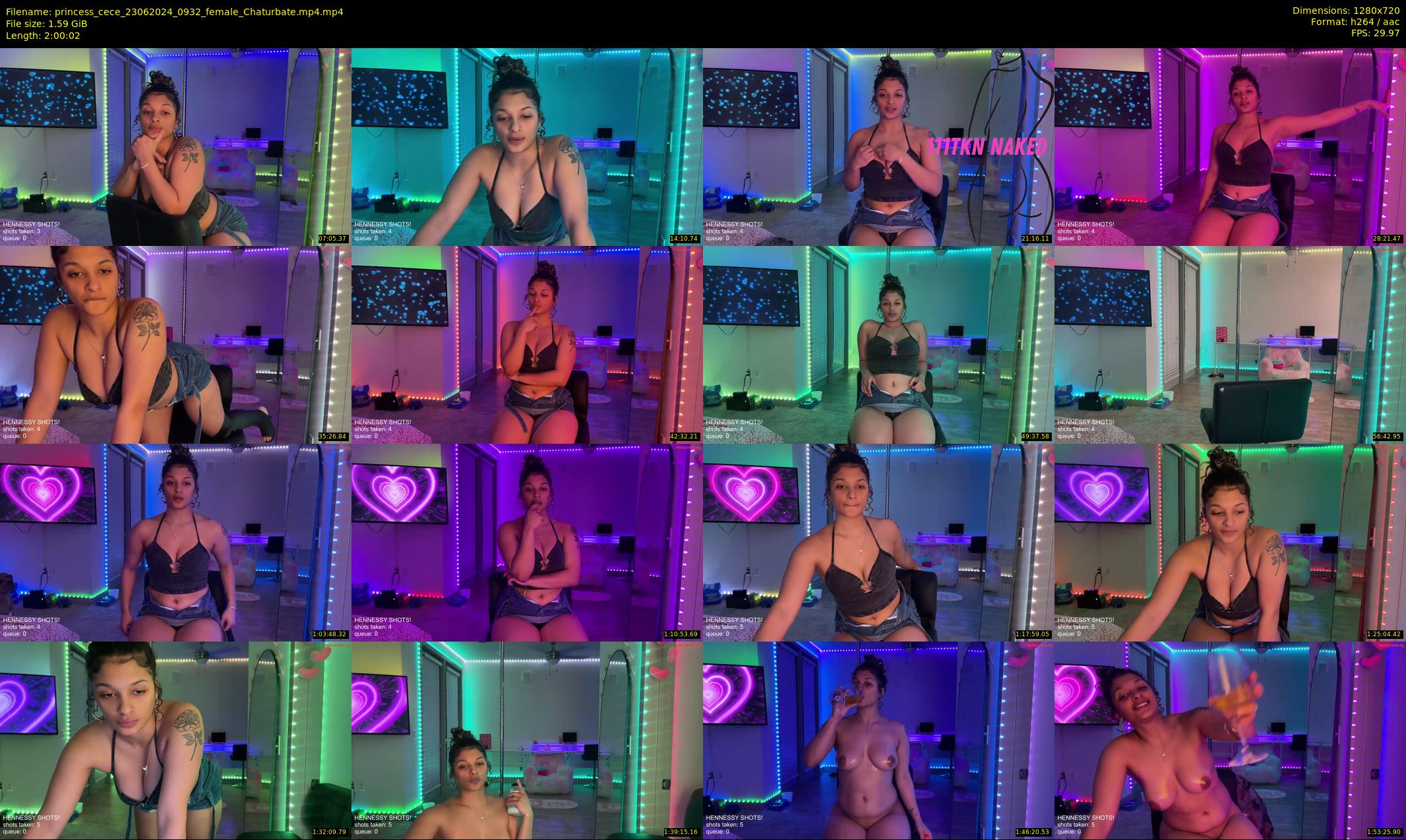 princess_cece — 121 minute Chaturbate female cam show recording, 720p, Jun 23, 2024