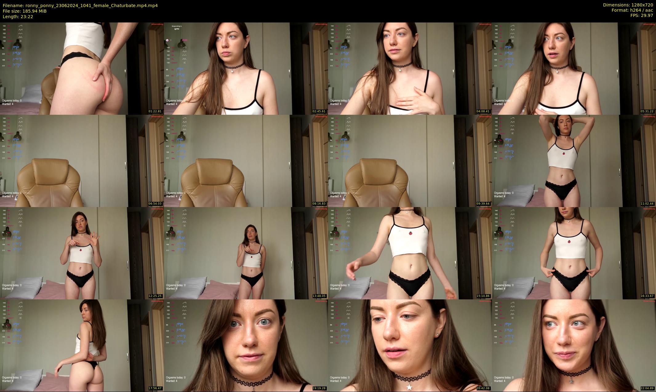 ronny_ponny — 24 minute Chaturbate female cam show recording, 720p, Jun 23, 2024