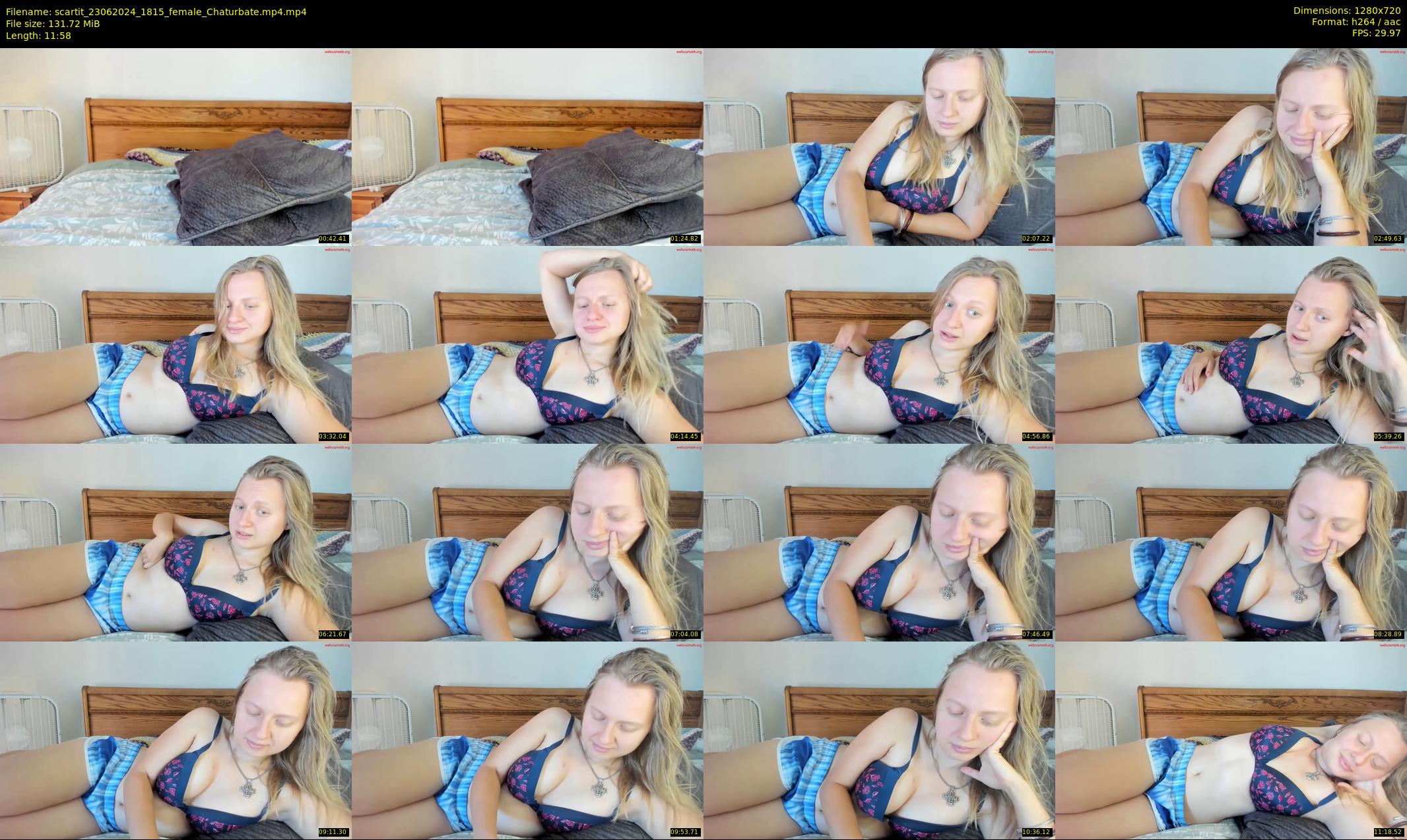 scartit — 12 minute Chaturbate female cam show recording, 720p, Jun 23, 2024