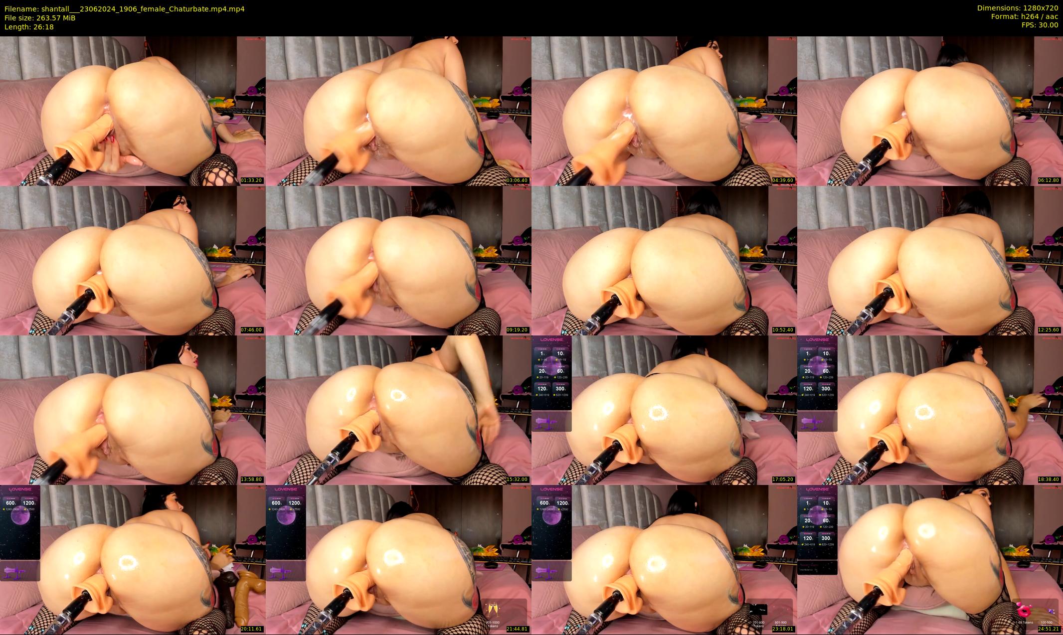 shantall__ — 27 minute Chaturbate female cam show recording, 720p, Jun 23, 2024