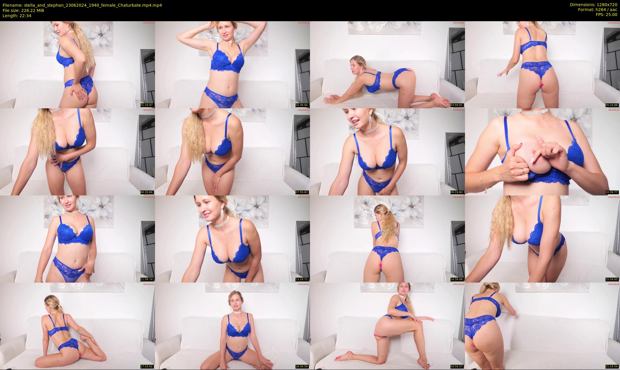 stella_and_stephan — 23 minute Chaturbate couple cam show recording, 720p, Jun 23, 2024