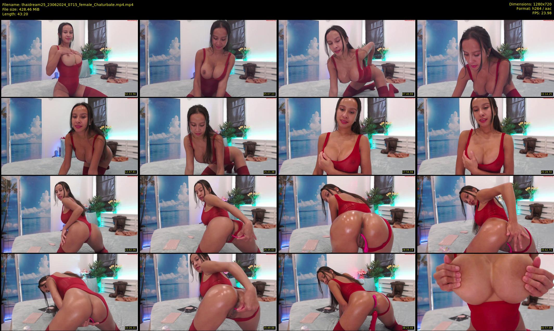 thaidream25 — 44 minute Chaturbate female cam show recording, 720p, Jun 23, 2024