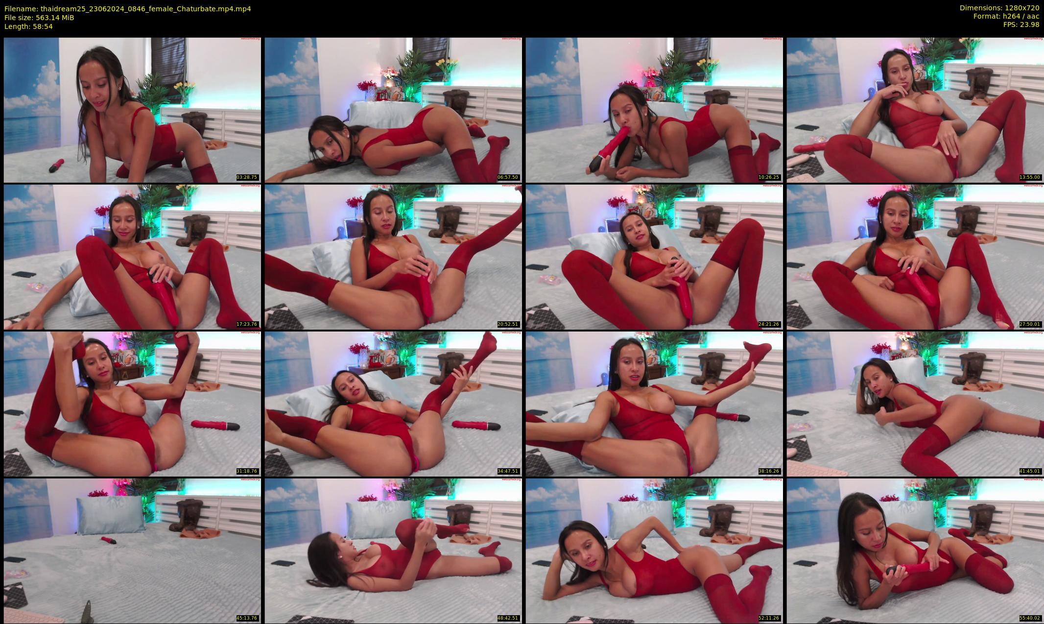 thaidream25 — 59 minute Chaturbate female cam show recording, 720p, Jun 23, 2024