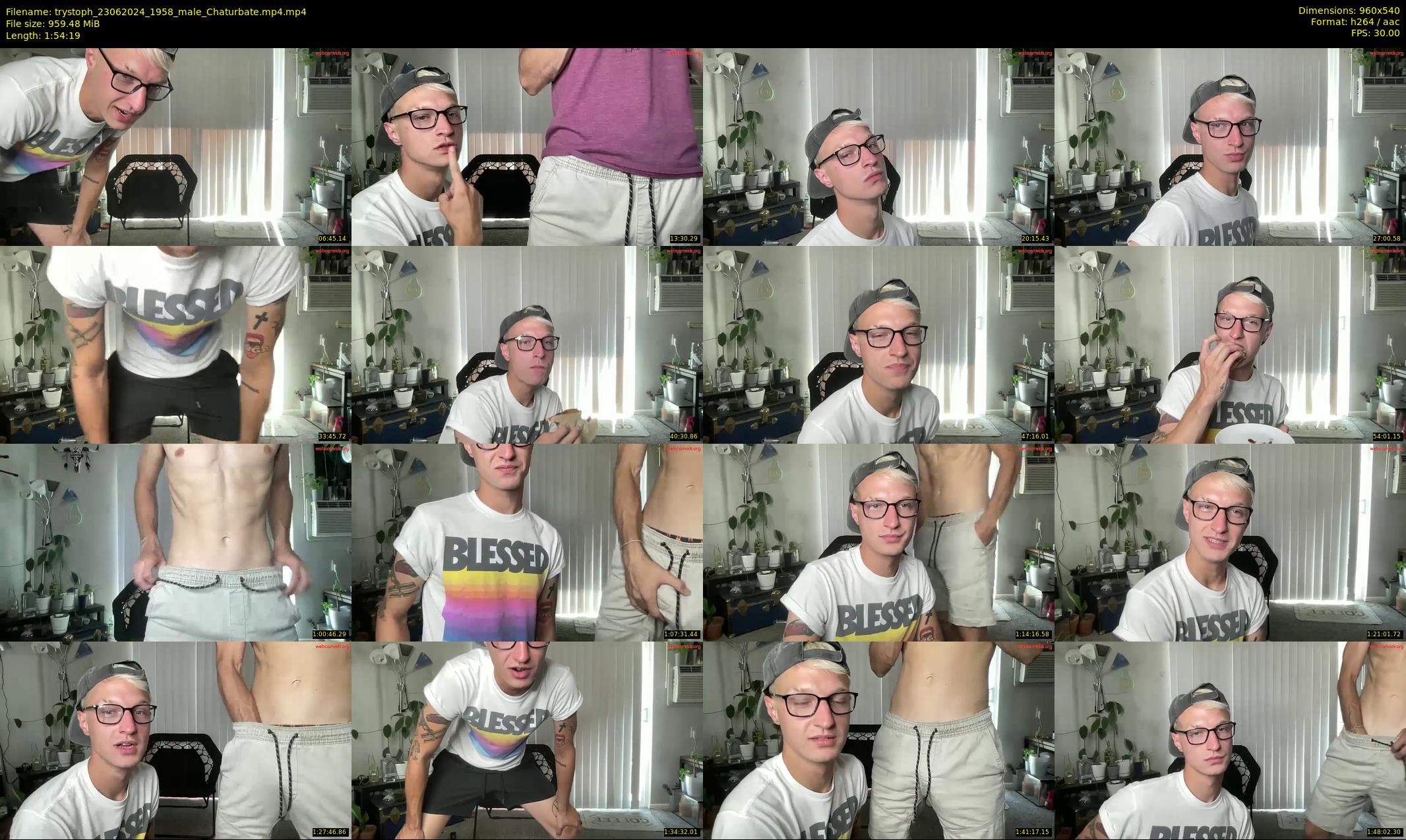 trystoph — 115 minute Chaturbate male cam show recording, 480p, Jun 23, 2024